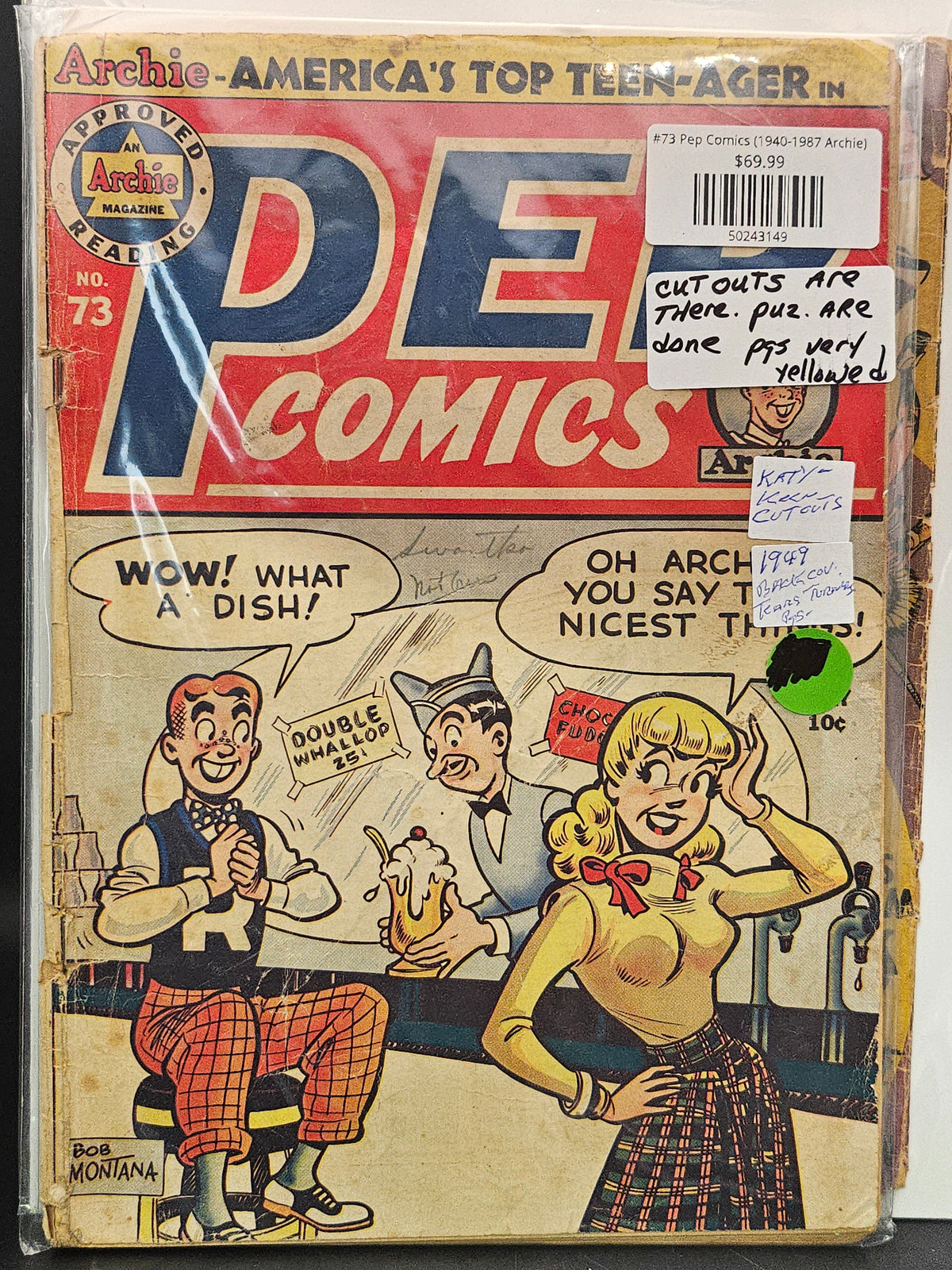 #73 Pep Comics (1940-1987 Archie)