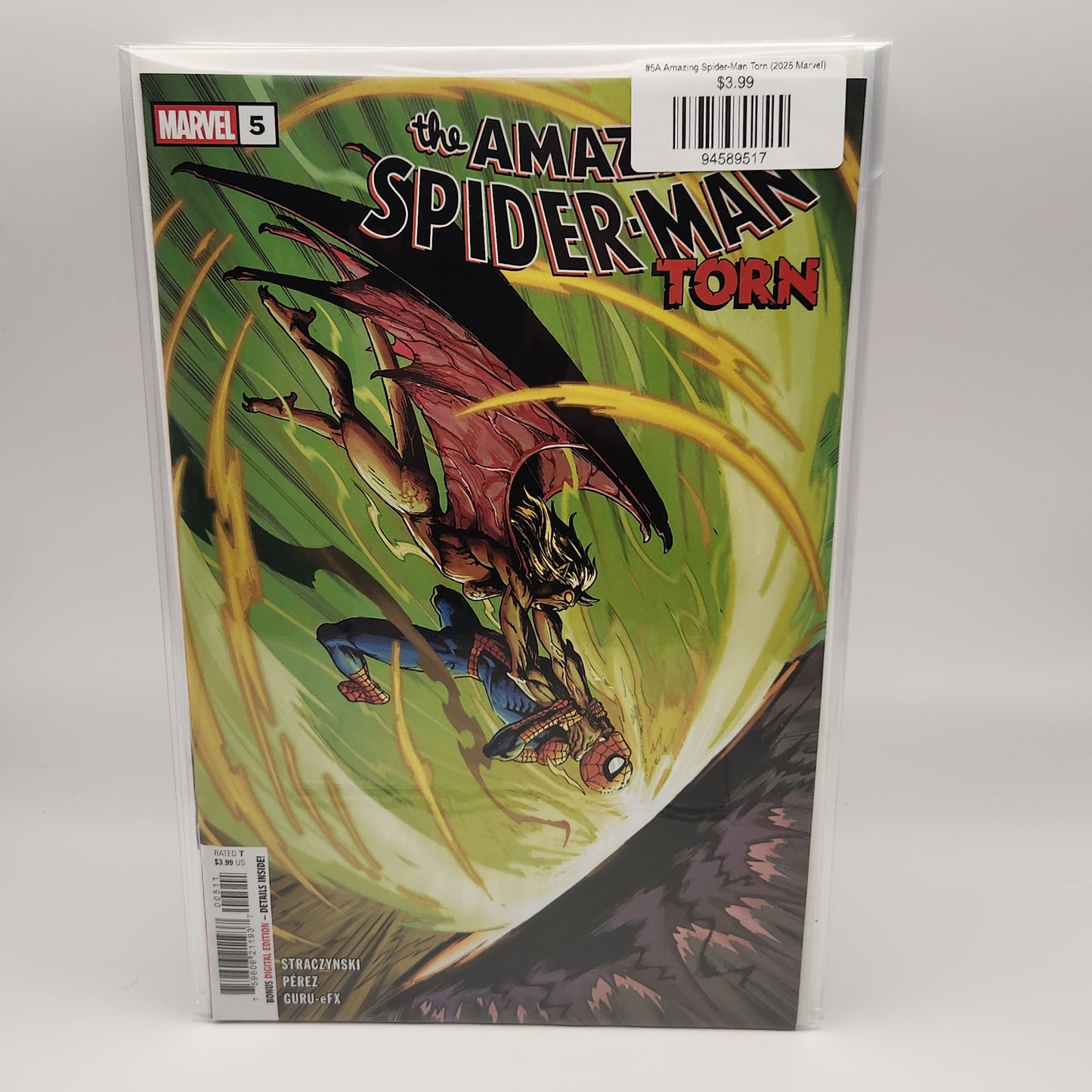 #5A Amazing Spider-Man Torn (2025 Marvel)