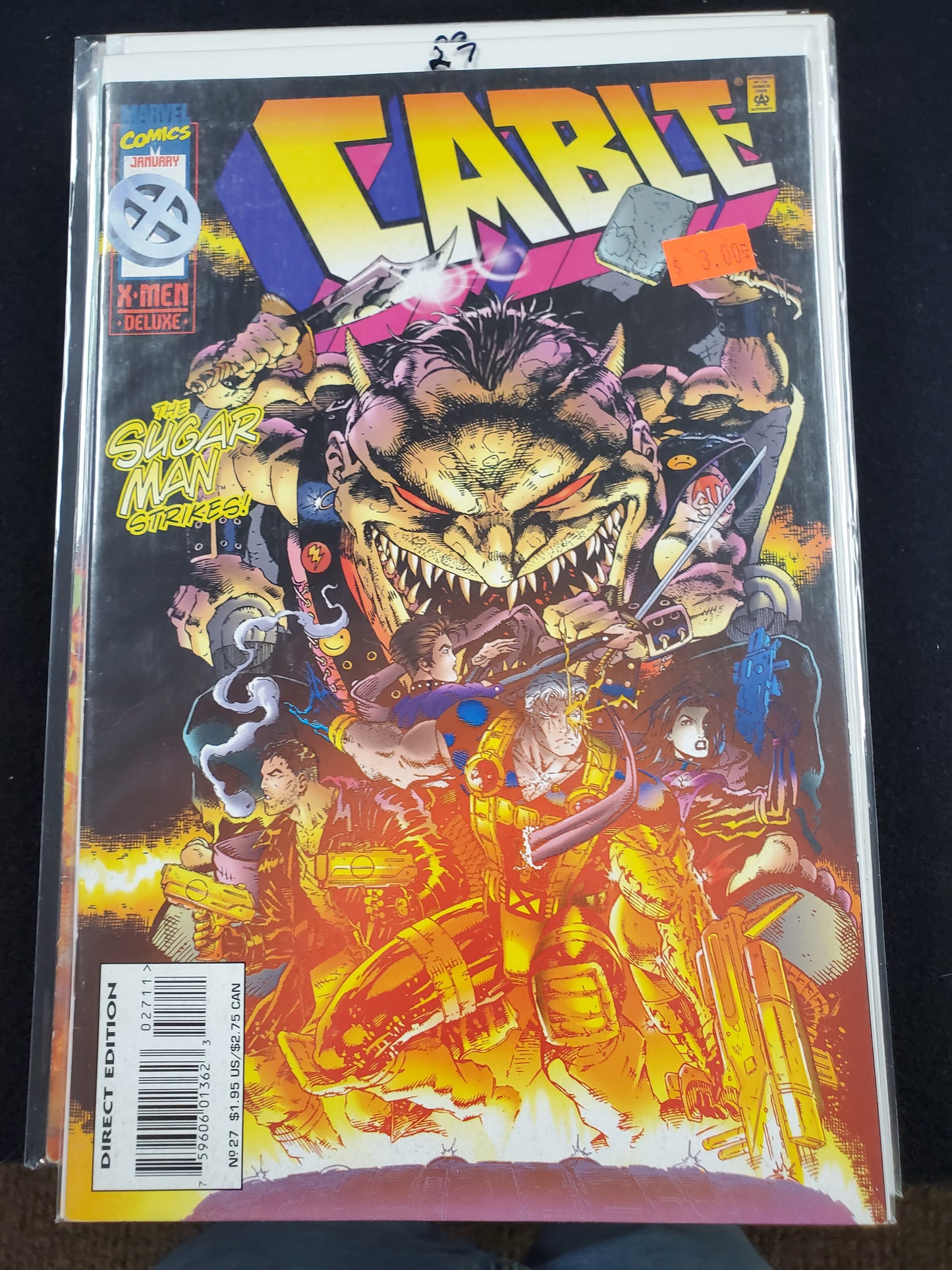 Cable – Marvel Comics – 1993–2002 – Volume 1 – #27 - Cover A - Deluxe Edition
