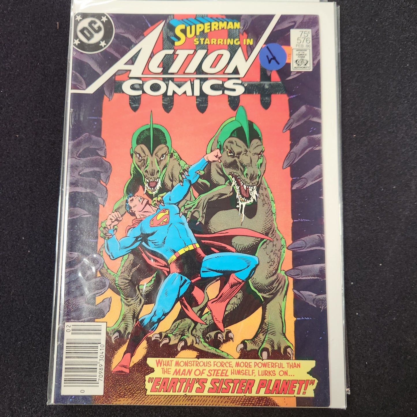 Action Comics #576 - Earth's Sister Planet (DC 1986)