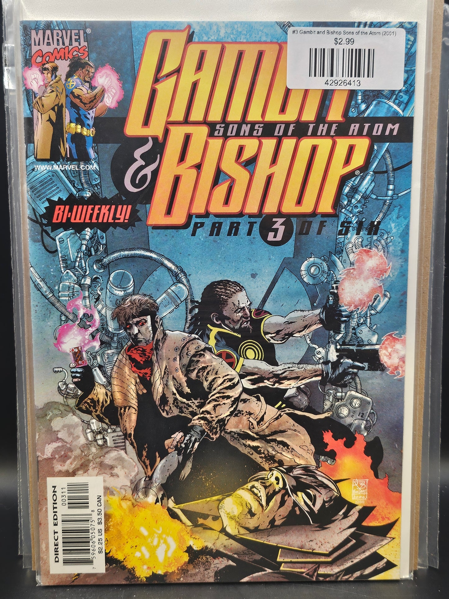 #3 Gambit and Bishop Sons of the Atom (2001)
