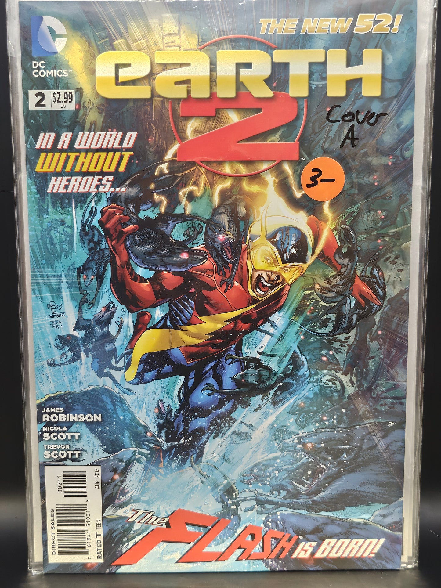 #2 Cover A- Earth 2 (2012 DC)