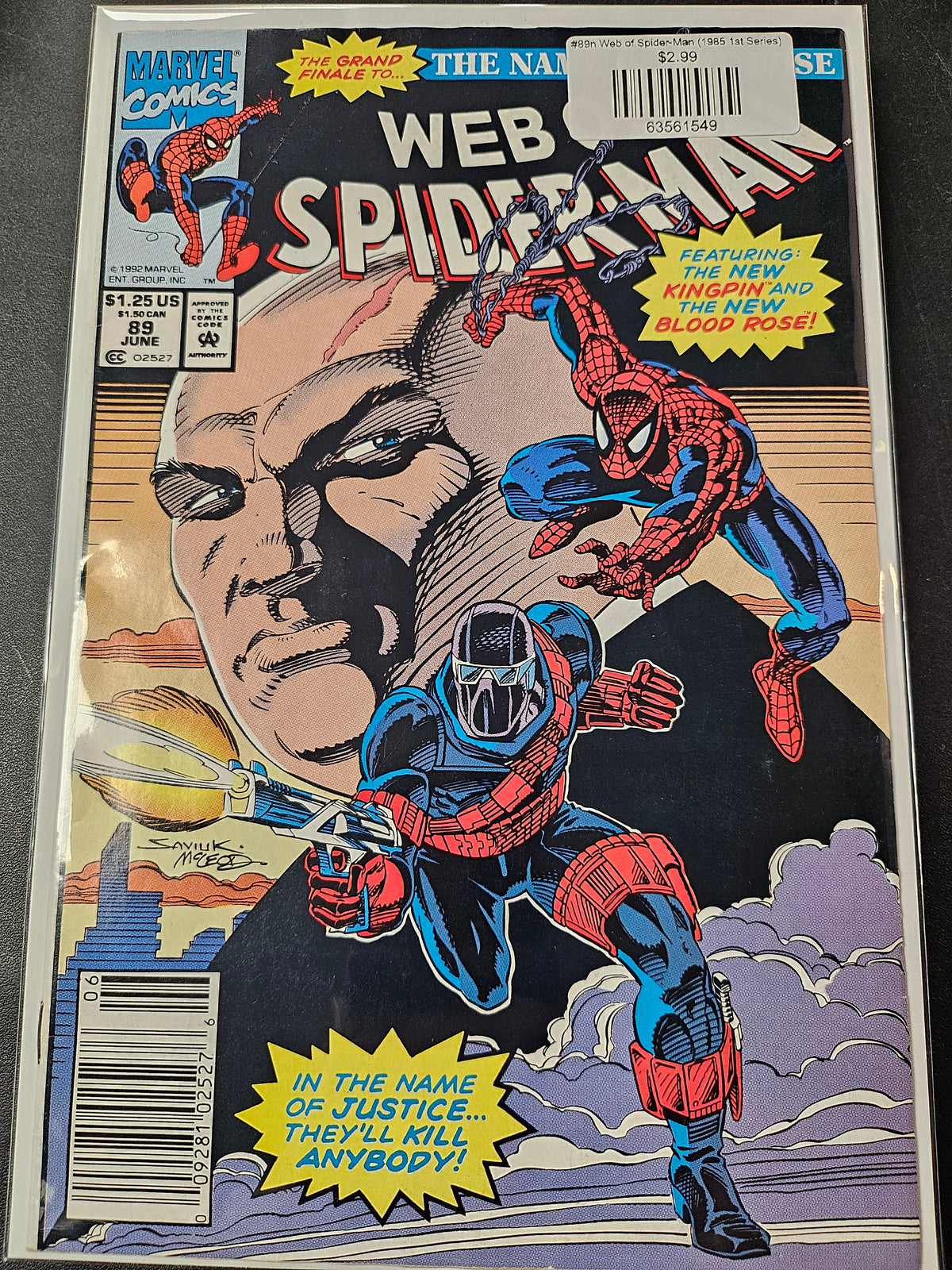 #89n Web of Spider-Man (1985 1st Series)
