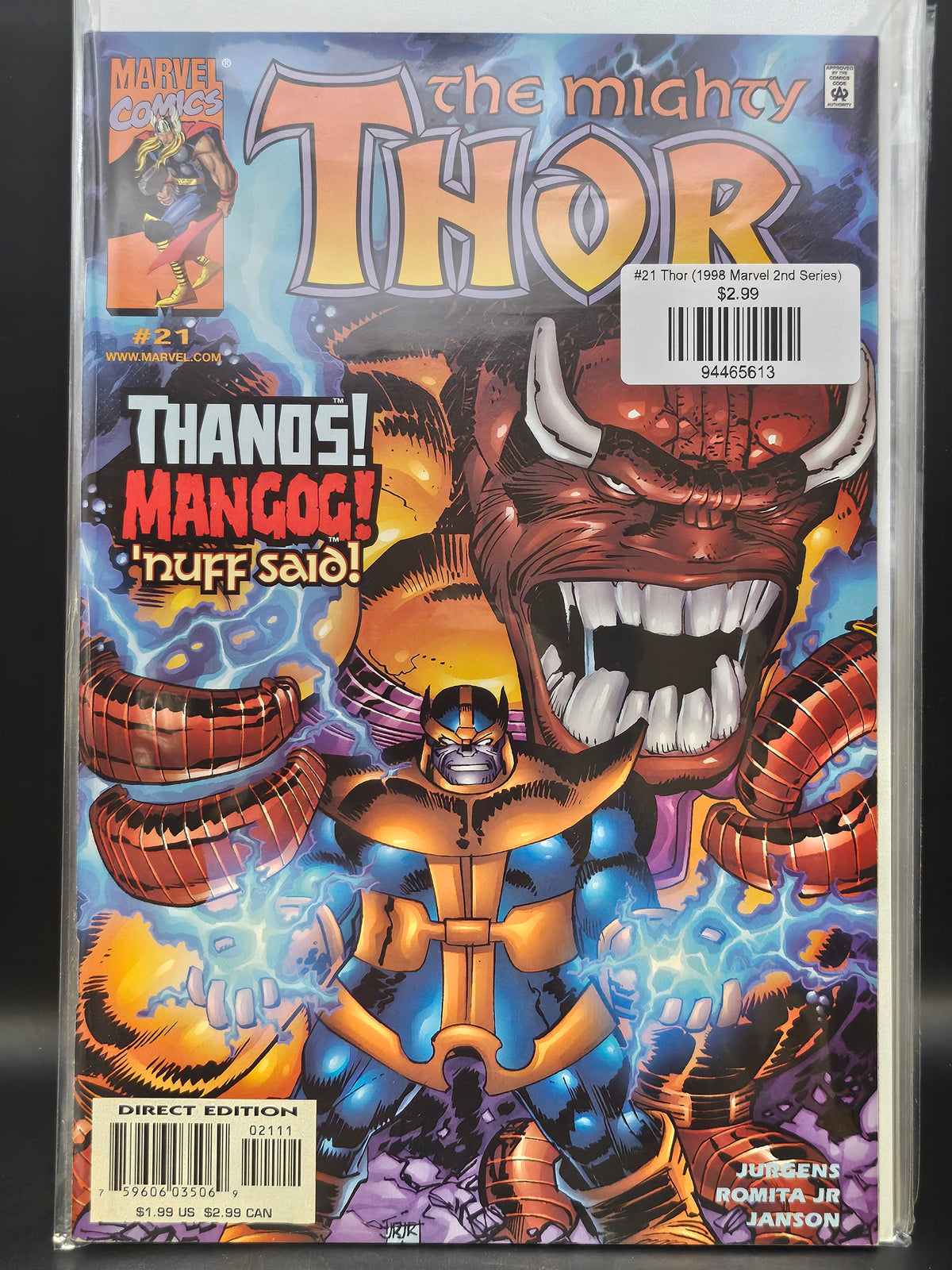 #21 Thor (1998 Marvel 2nd Series)