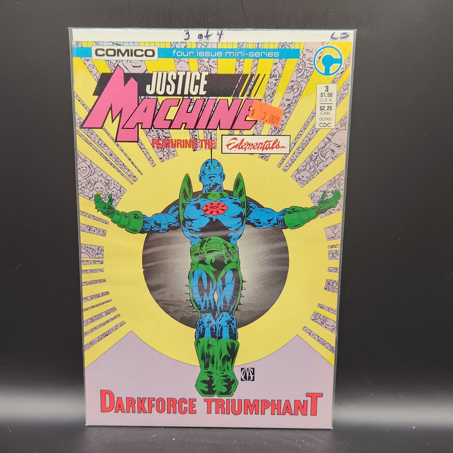 #3 Justice Machine featuring The Elementals (1986)