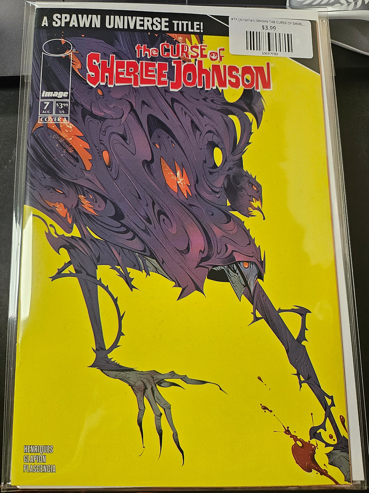 #7A (Jonathan) SPAWN THE CURSE OF SHERLEE JOHNSON (JONATHAN GLAPION)