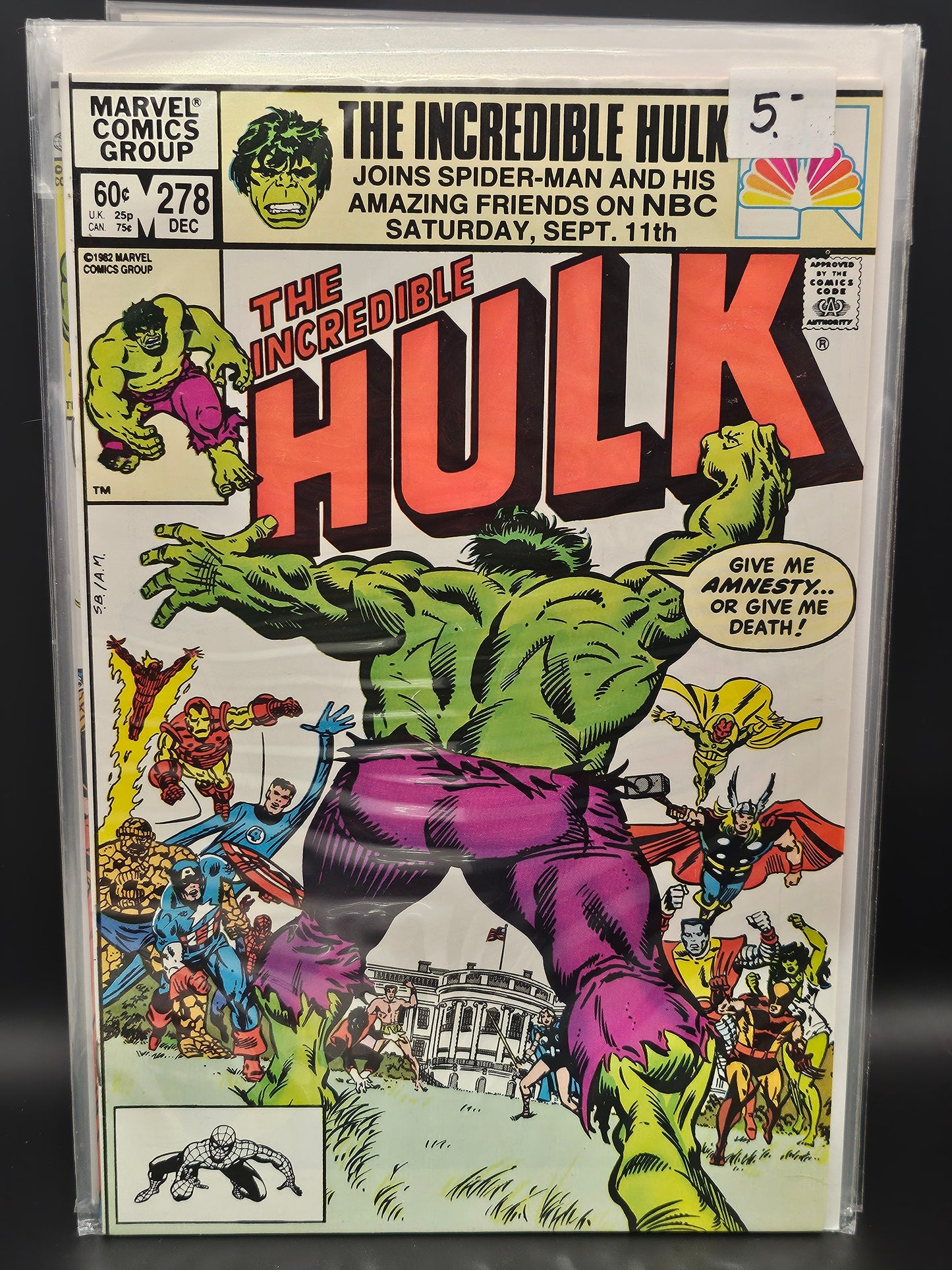 #278 - Incredible Hulk (1962 Marvel 1st Series)