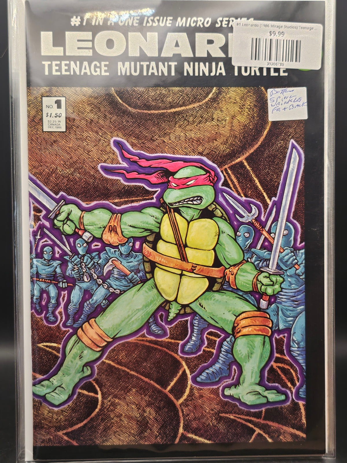 #1 Leonardo (1986 Mirage Studios) Teenage Mutant Ninja Turtles