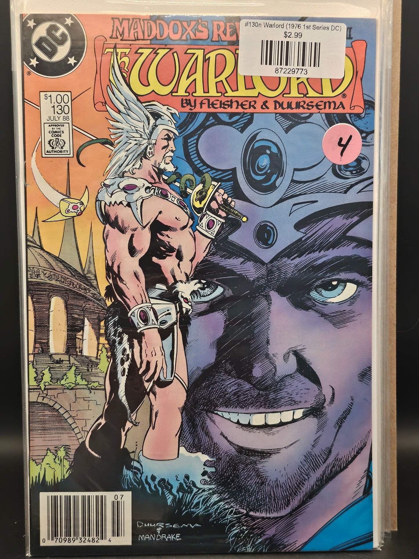 #130n Warlord (1976 1st Series DC)