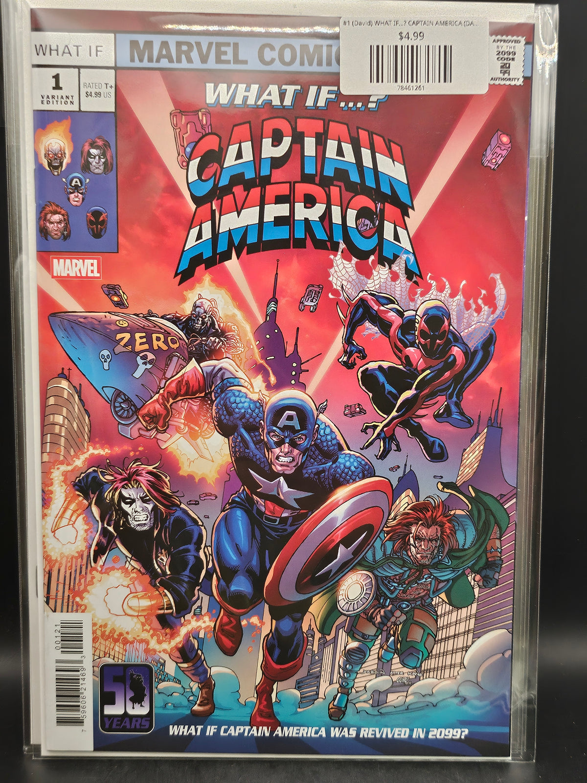 #1 (David) WHAT IF...? CAPTAIN AMERICA (DAVID YARDIN HOMAGE VARIANT)