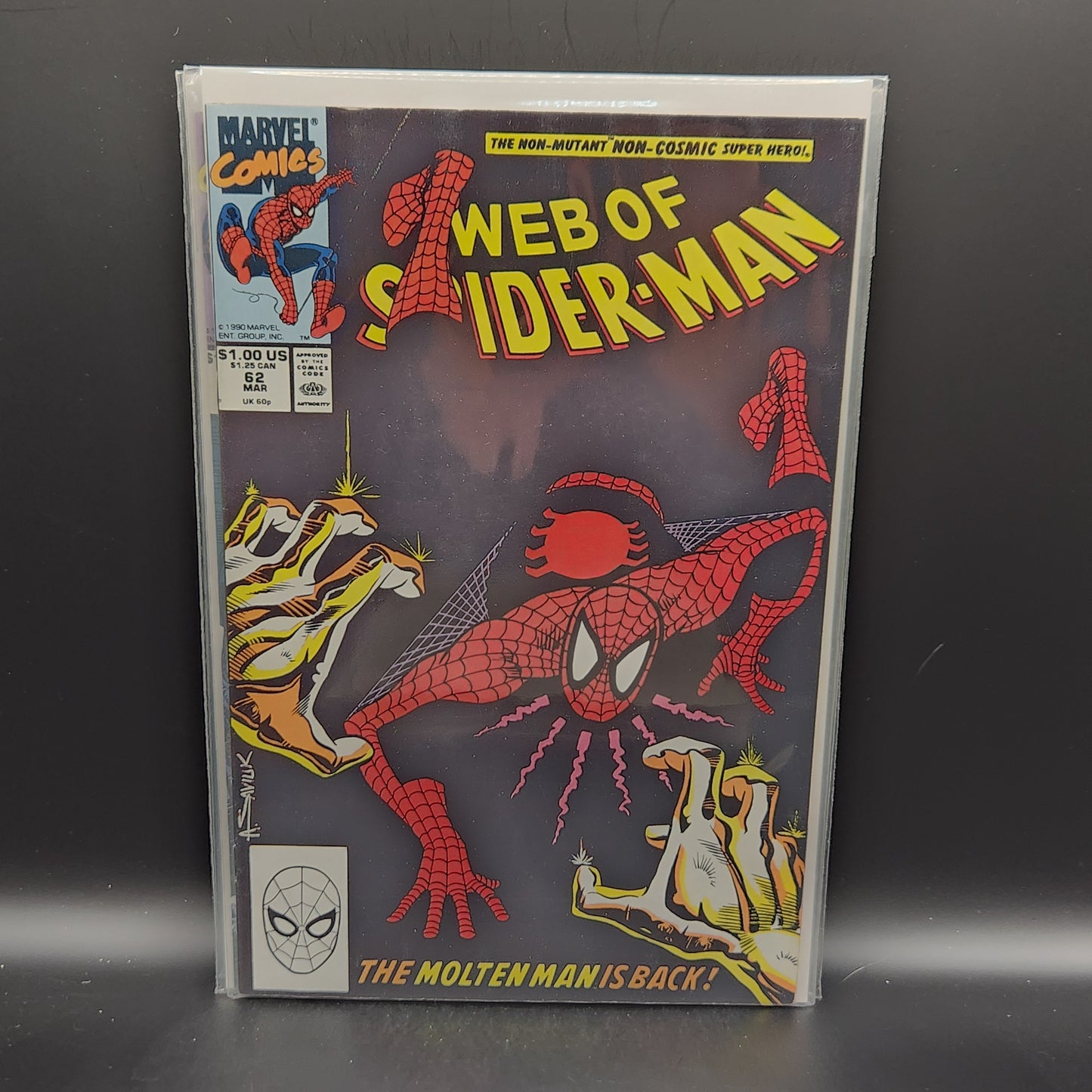 #62D Web of Spider-Man (1985 1st Series)