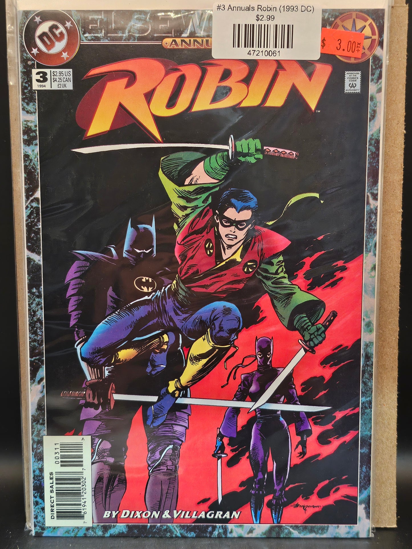 #3 Annuals Robin (1993 DC)