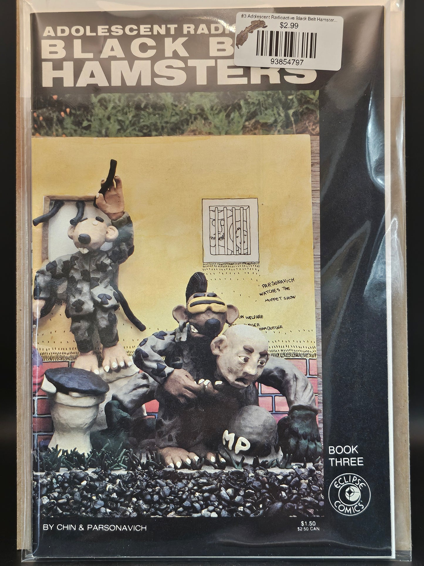 #3 Adolescent Radioactive Black Belt Hamsters (1986)