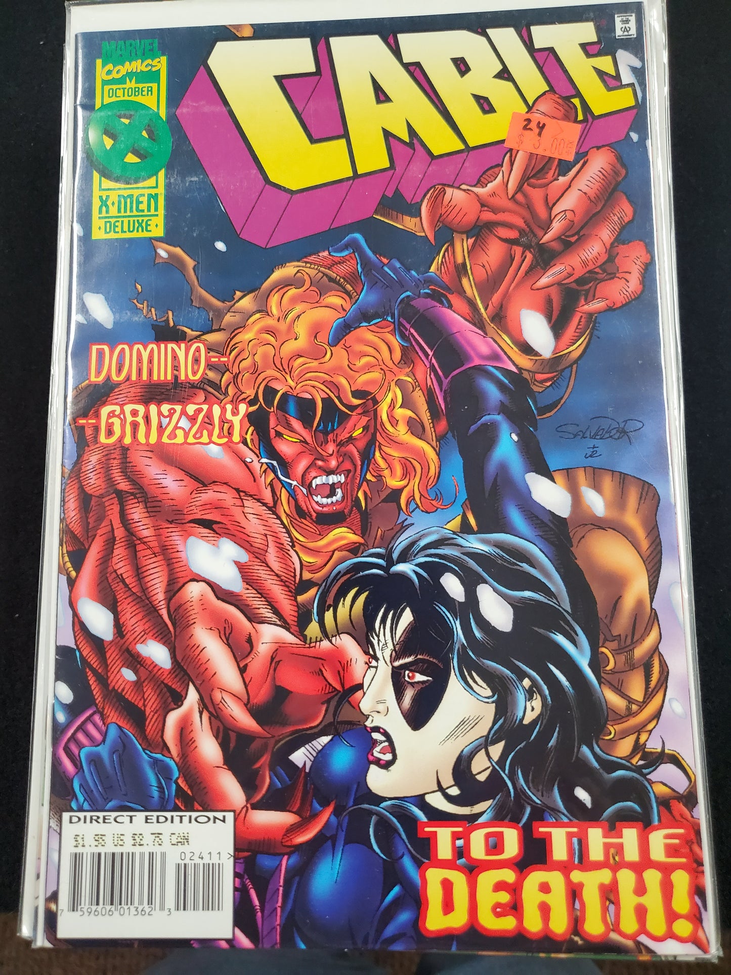 Cable – Marvel Comics – 1993–2002 – Volume 1 – #24 - Cover A - Deluxe Edition