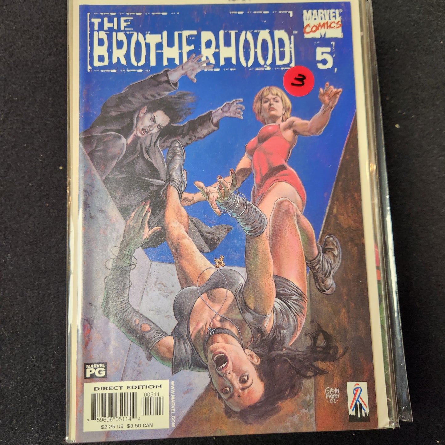 Brotherhood – Marvel Comics – (2001–2002) – Volume 1 – Limited Series – #5 of 9