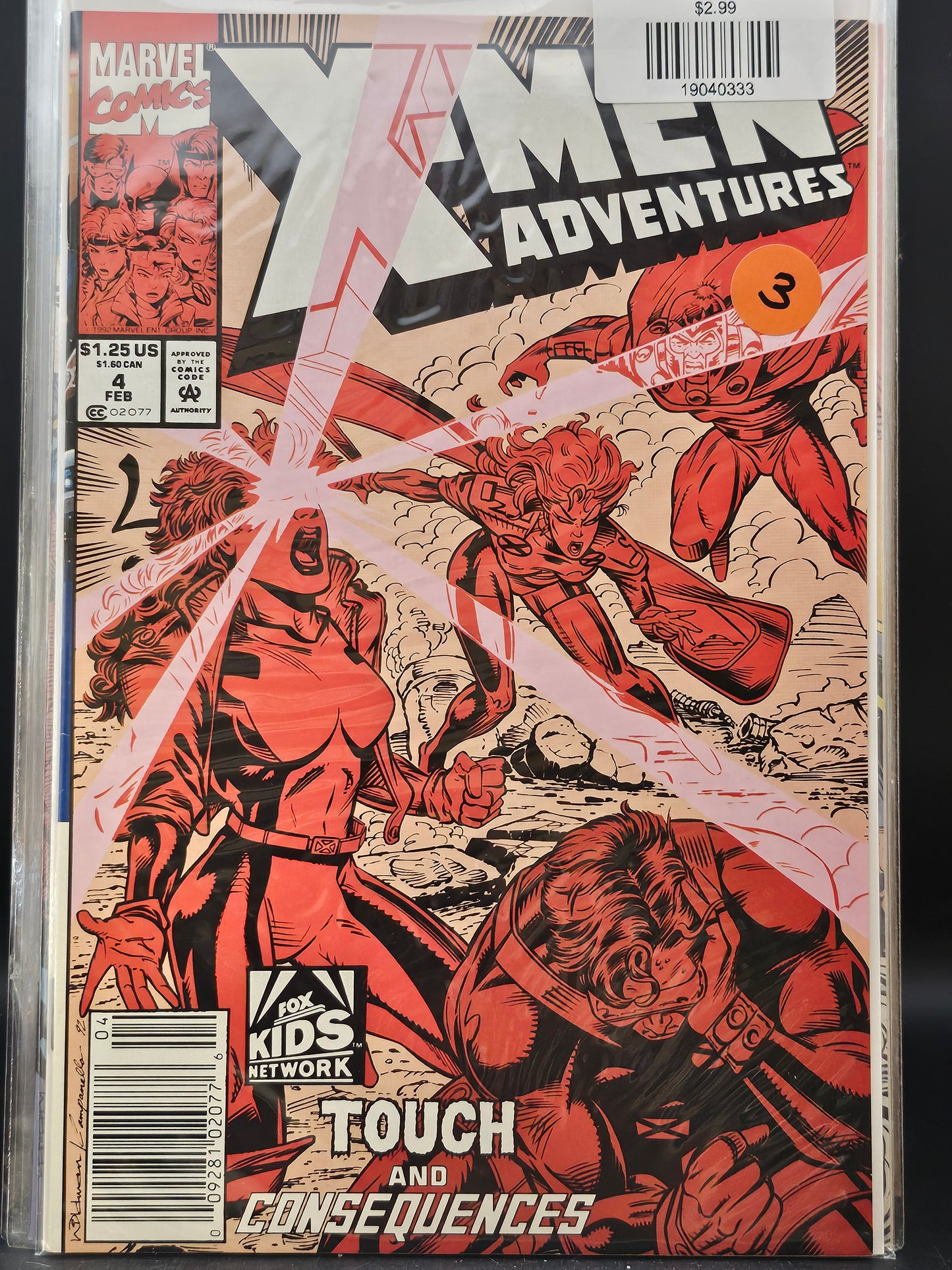 #4n X-Men Adventures (1992 Marvel) Season I