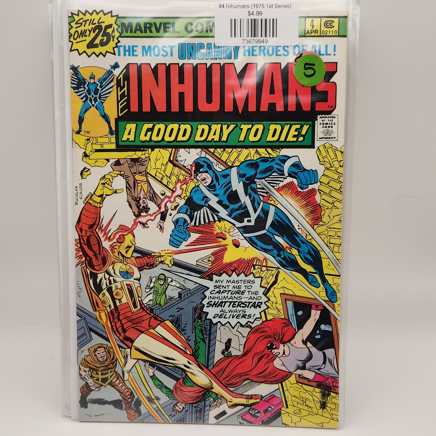 #4 Inhumans (1975 1st Series)