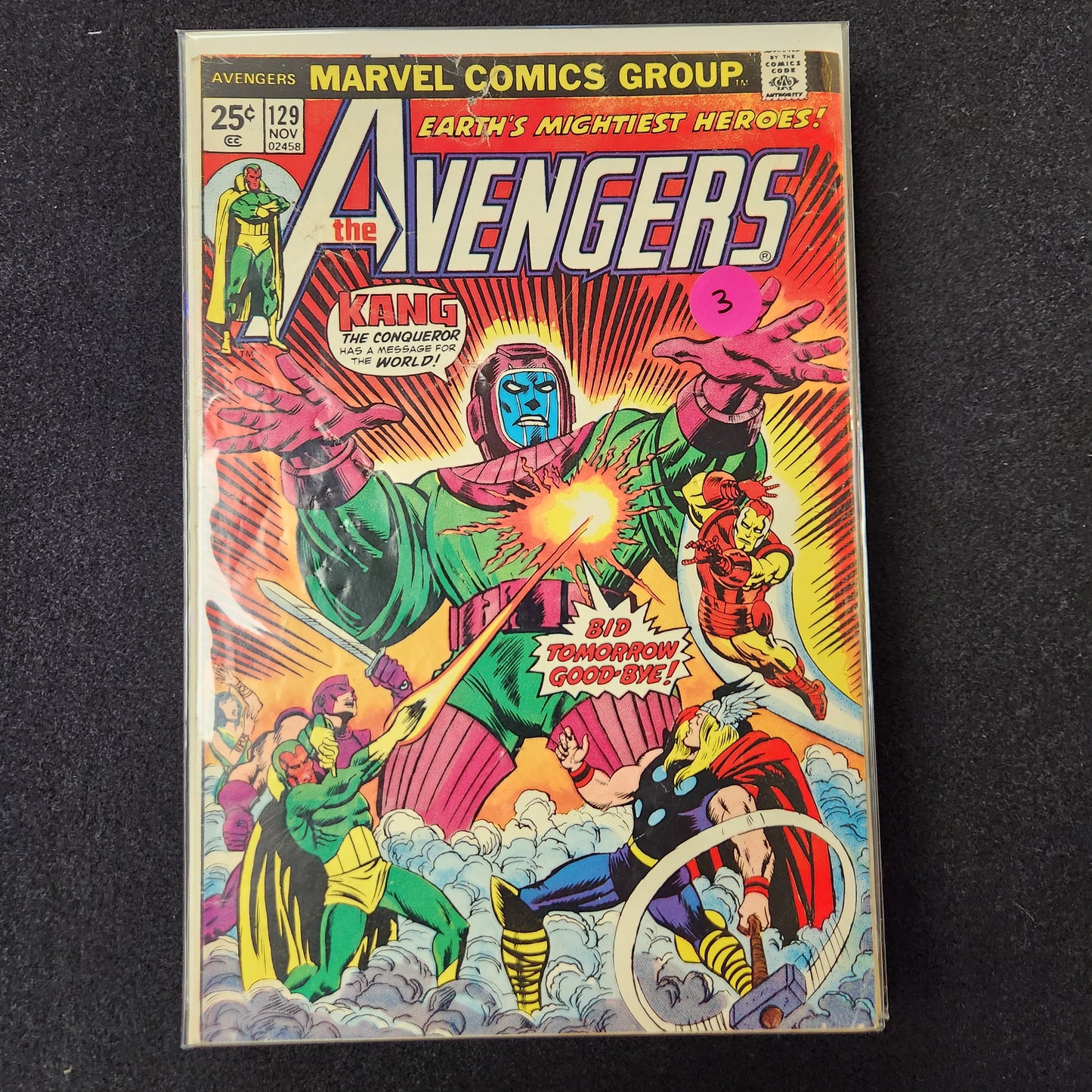 Avengers – Marvel Comics – (1963–1999) – Volume 1 – #129