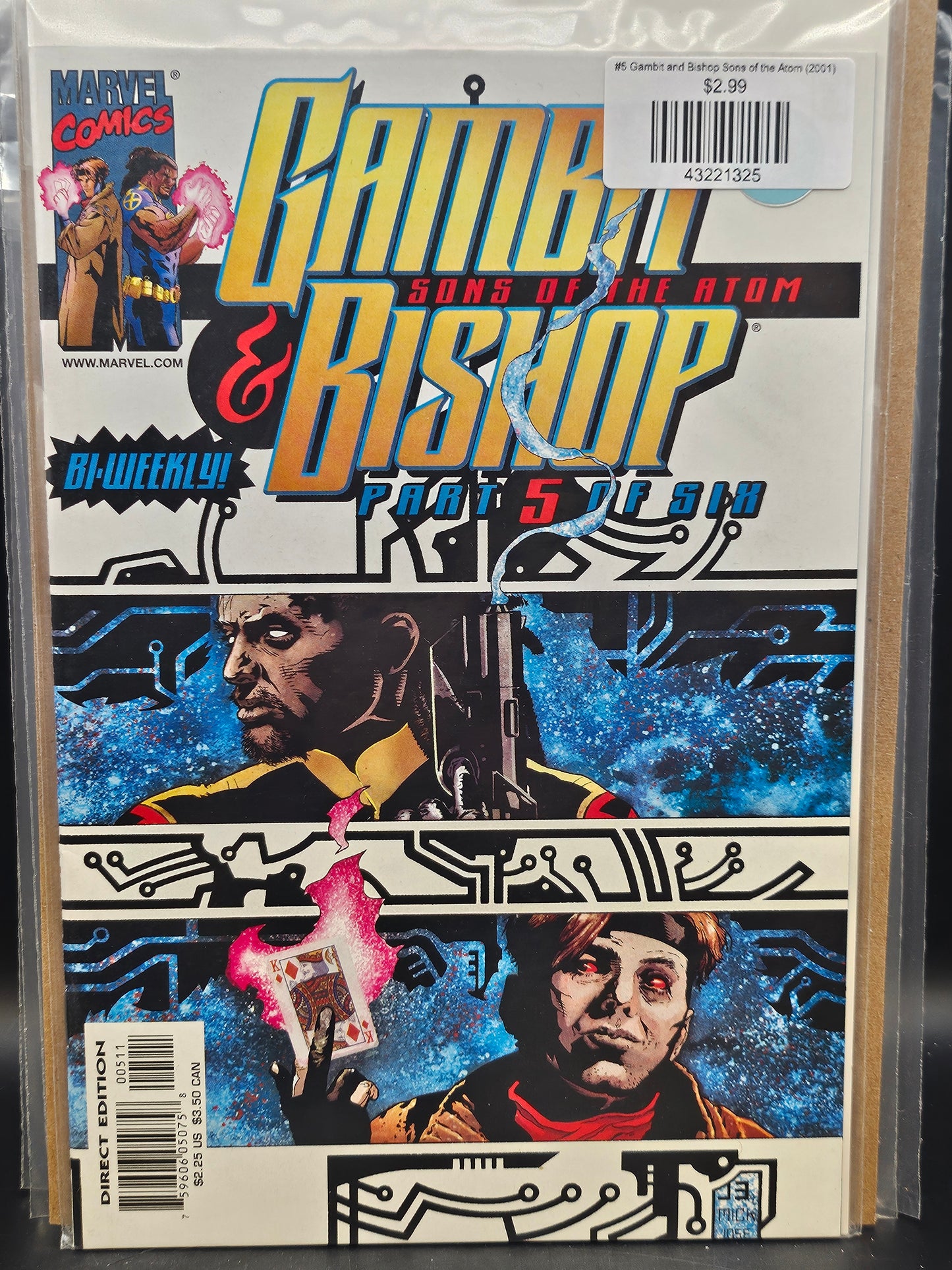#5 Gambit and Bishop Sons of the Atom (2001)