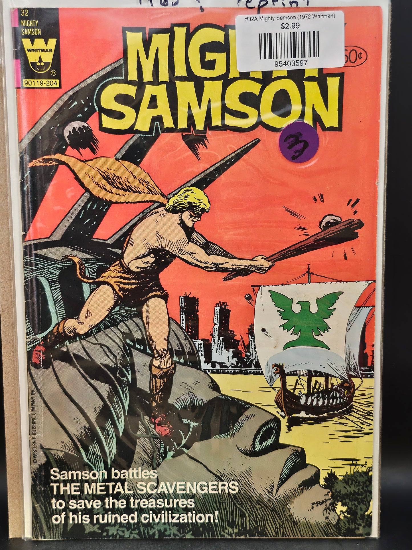 #32A Mighty Samson (1972 Whitman)