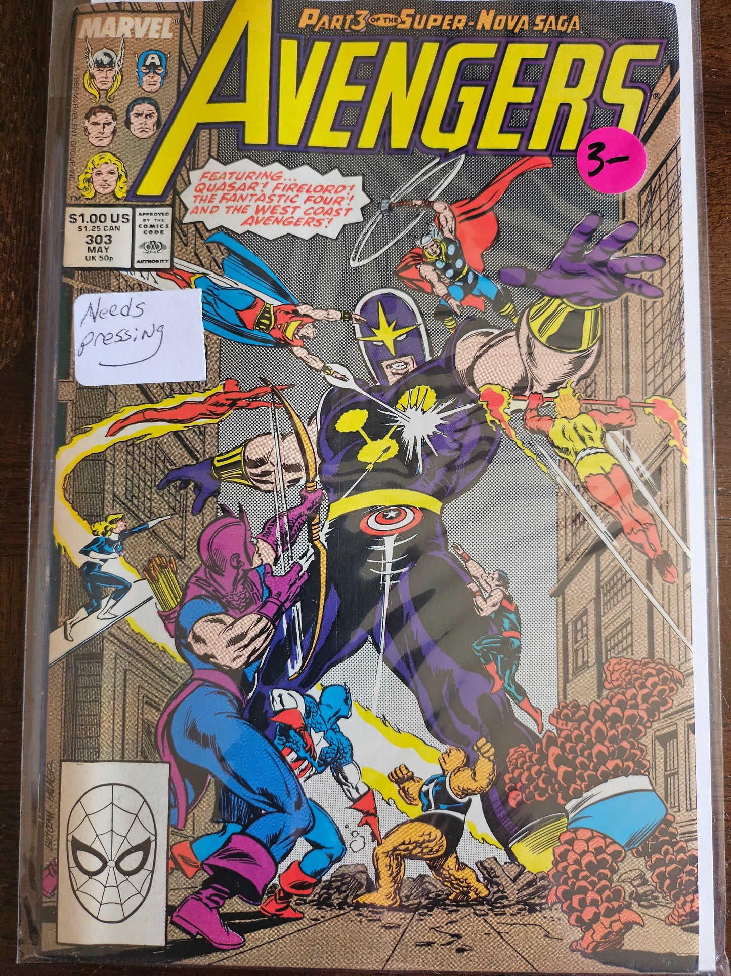 Avengers – Marvel Comics – (1963–1999) – Volume 1 – #303