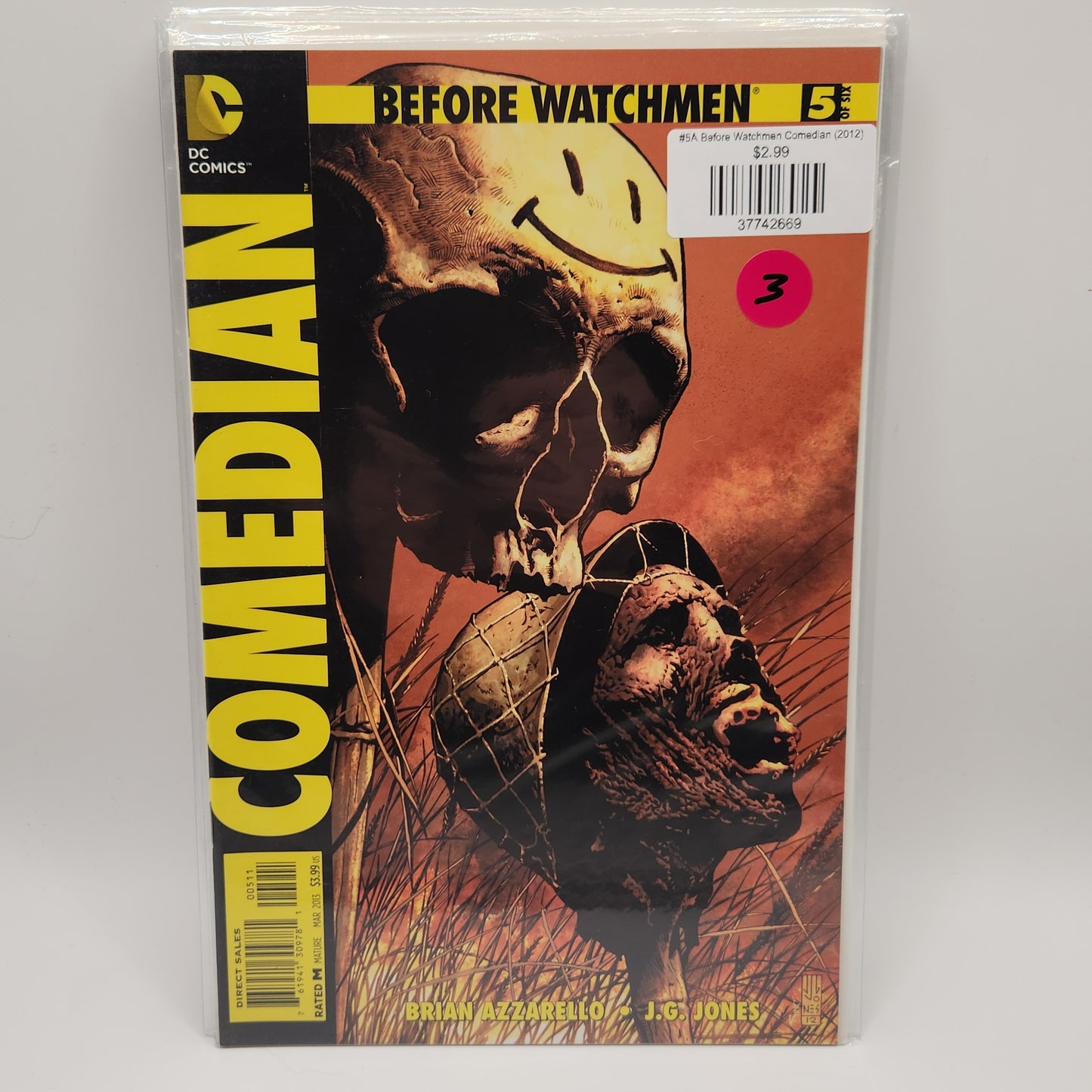 #5A Before Watchmen Comedian (2012)