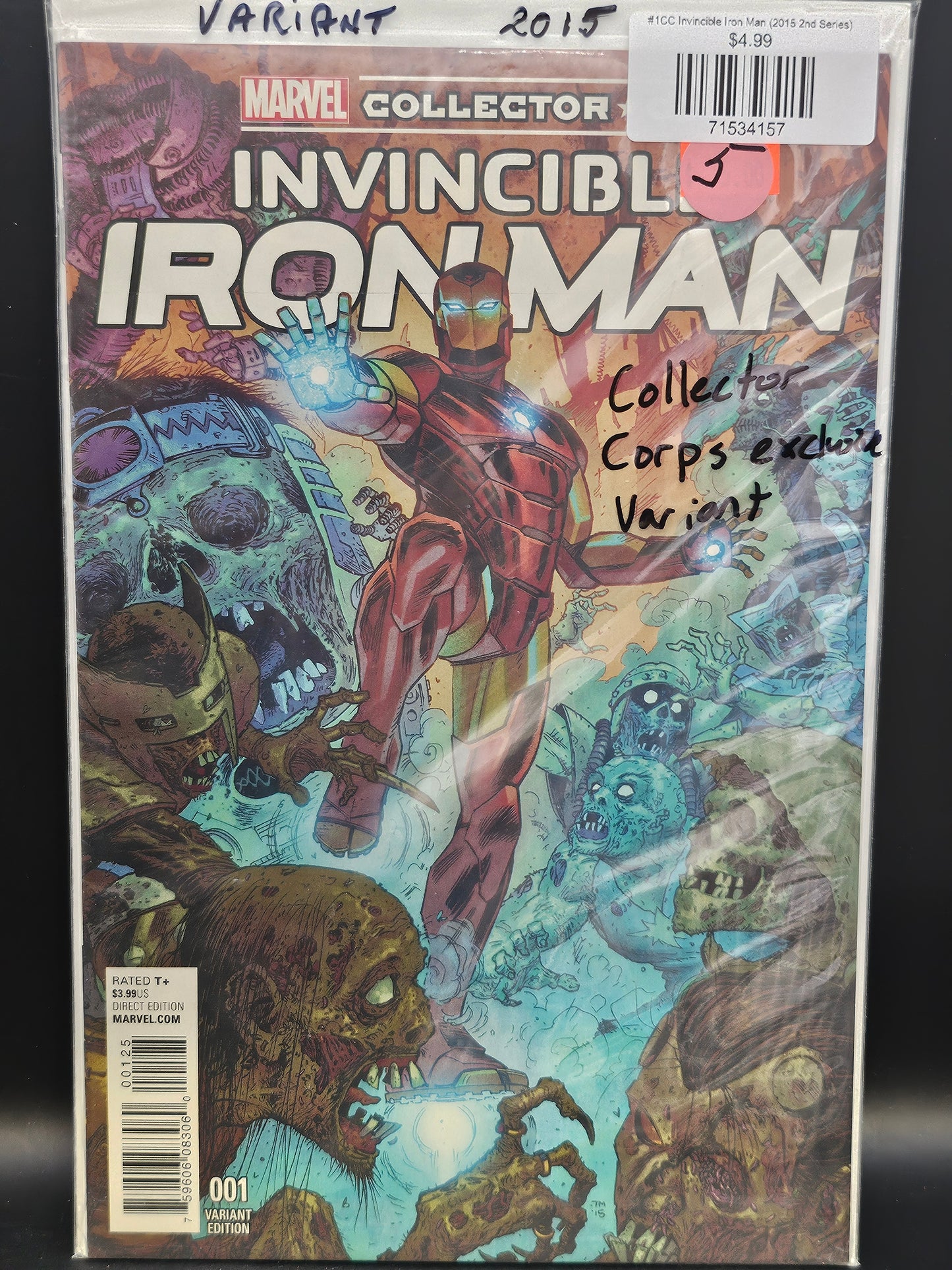 #1CC Invincible Iron Man (2015 2nd Series)