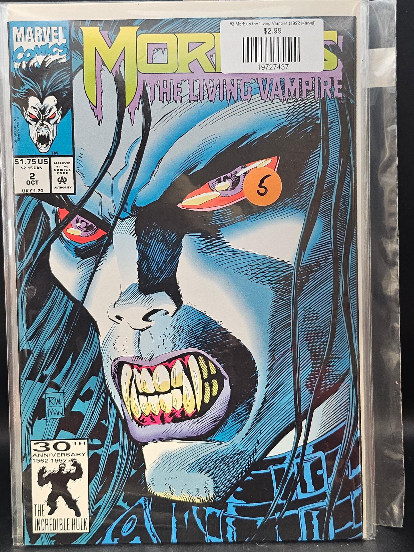 #2 Morbius the Living Vampire (1992 Marvel)