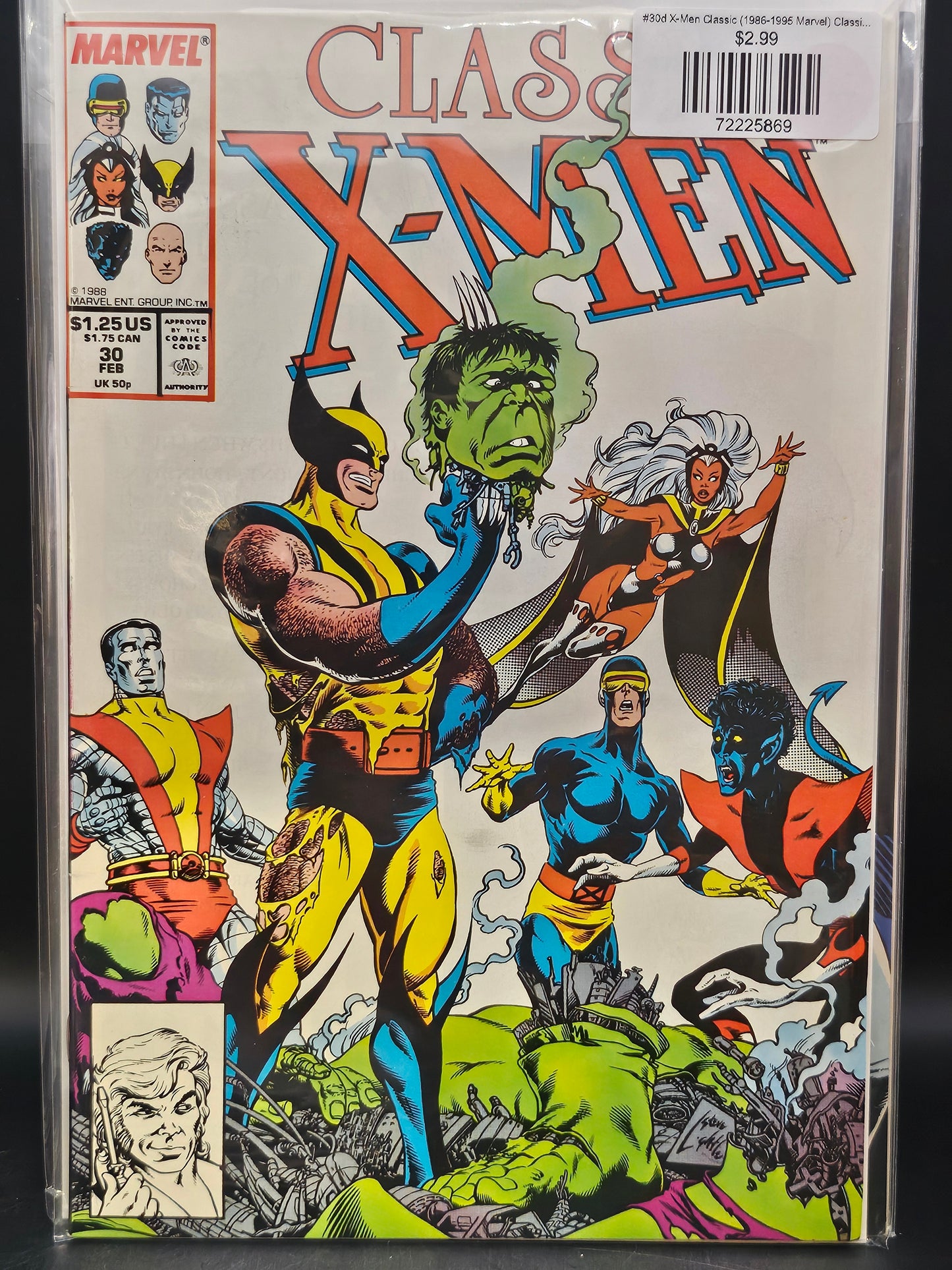 #30d X-Men Classic (1986-1995 Marvel) Classic X-Men