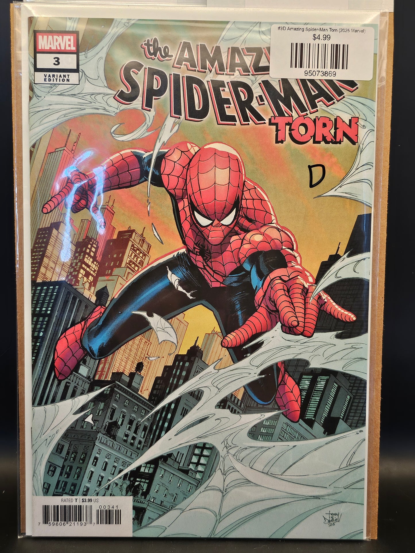 #3D Amazing Spider-Man Torn (2025 Marvel)