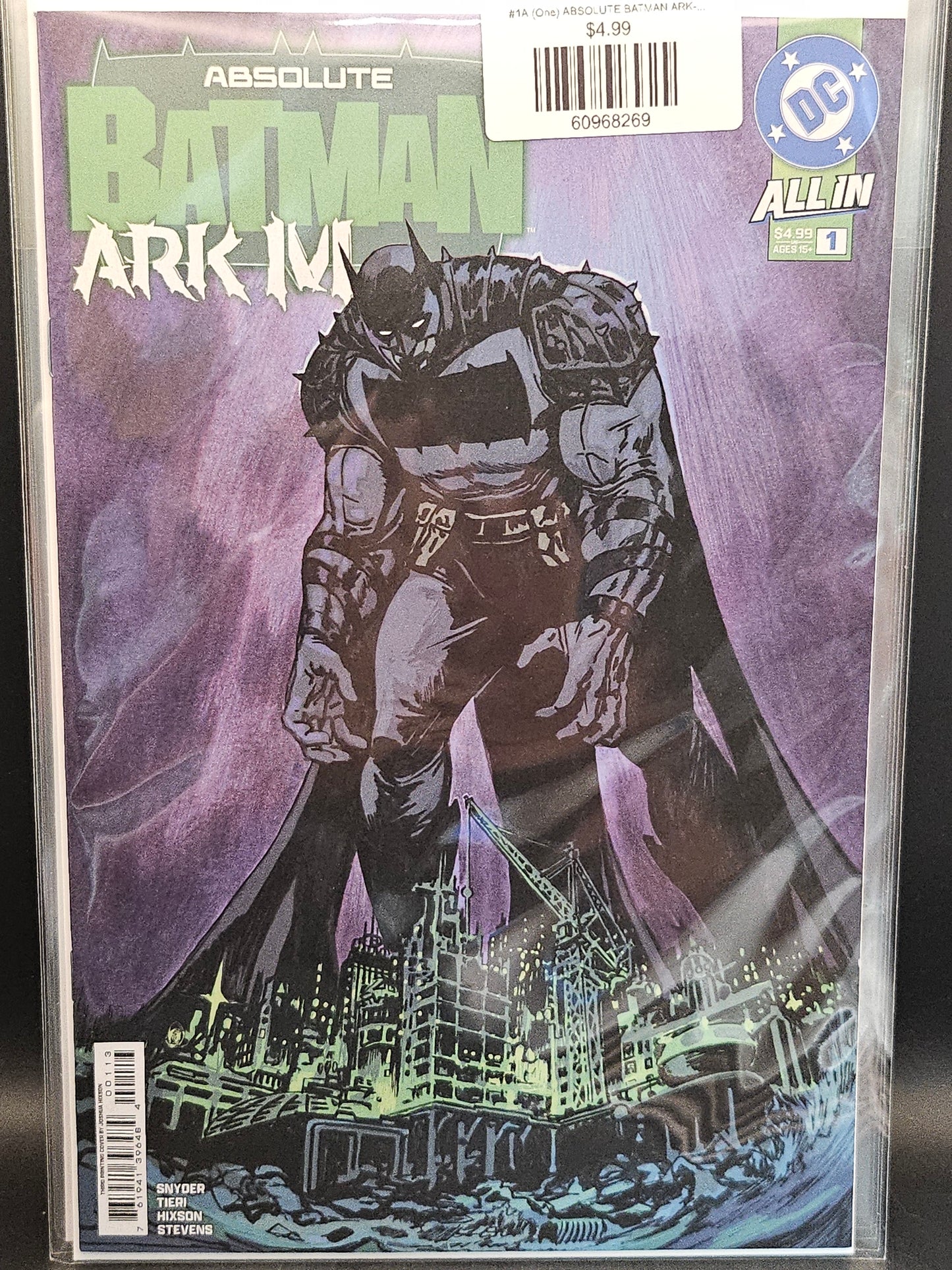 #1A (One) ABSOLUTE BATMAN ARK-M SPECIAL (ONE SHOT Third Printing Joshua Hixson)