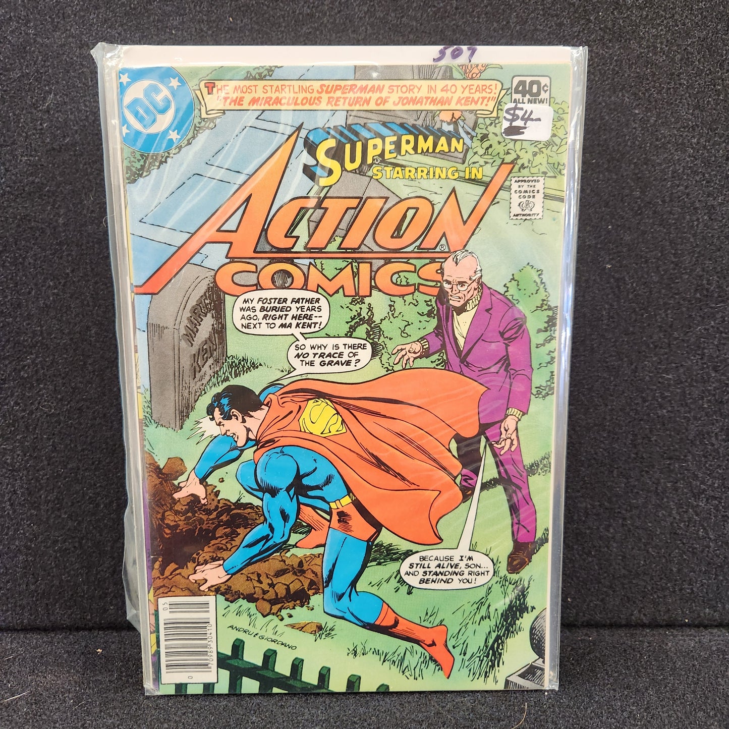 Action Comics #507 - The Return of Jonathan Kent (DC 1980)