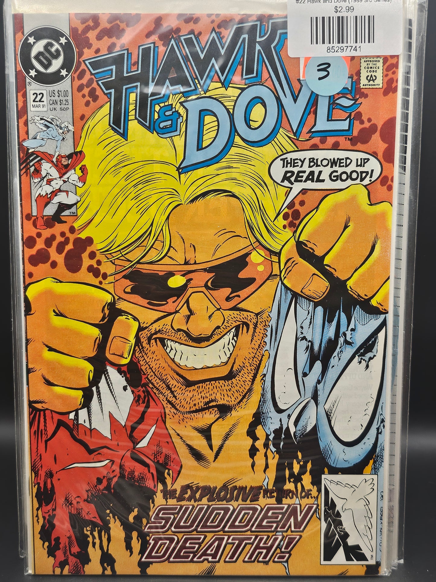 #22 Hawk and Dove (1989 3rd Series)