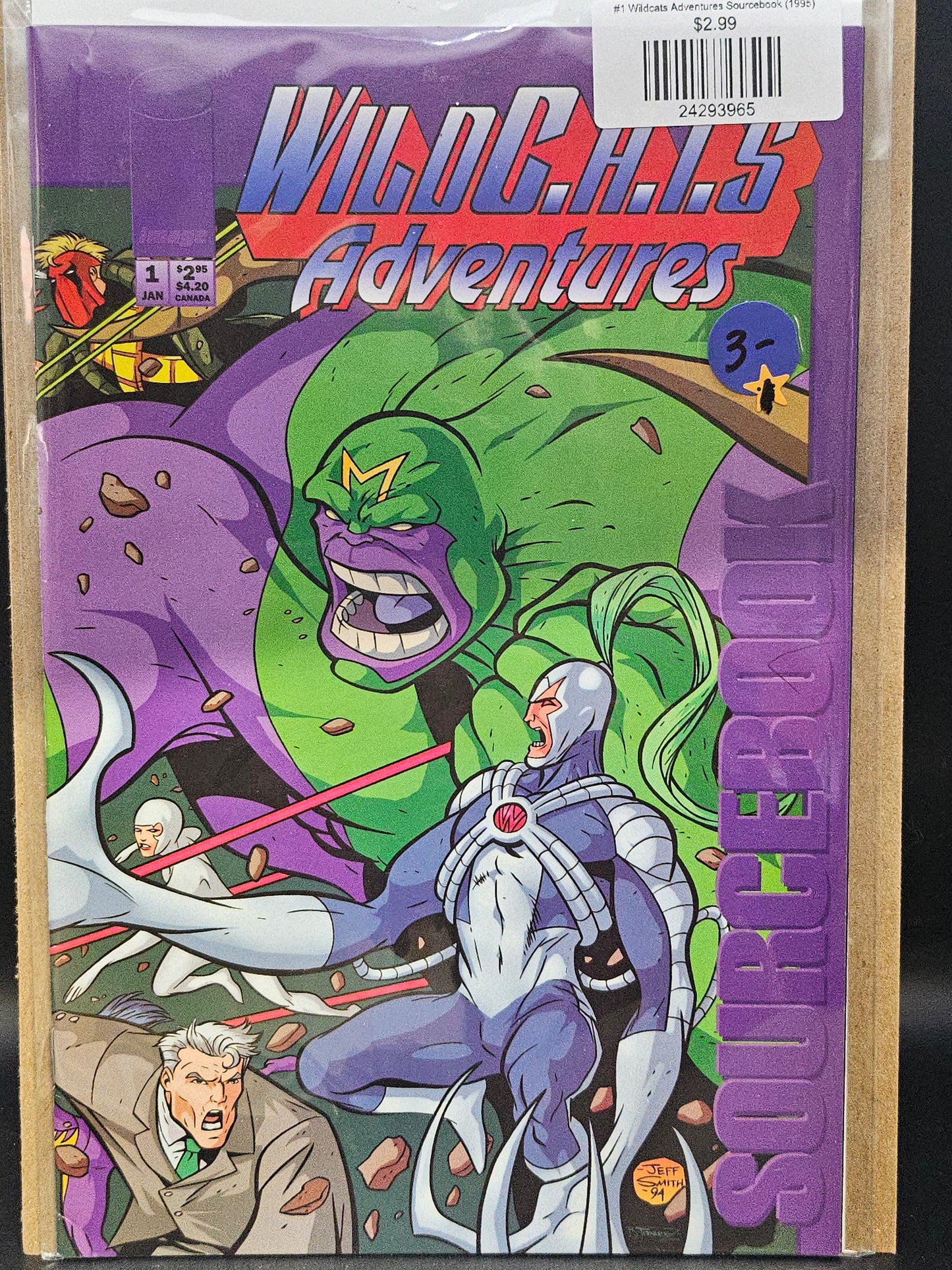 #1 Wildcats Adventures Sourcebook (1995)
