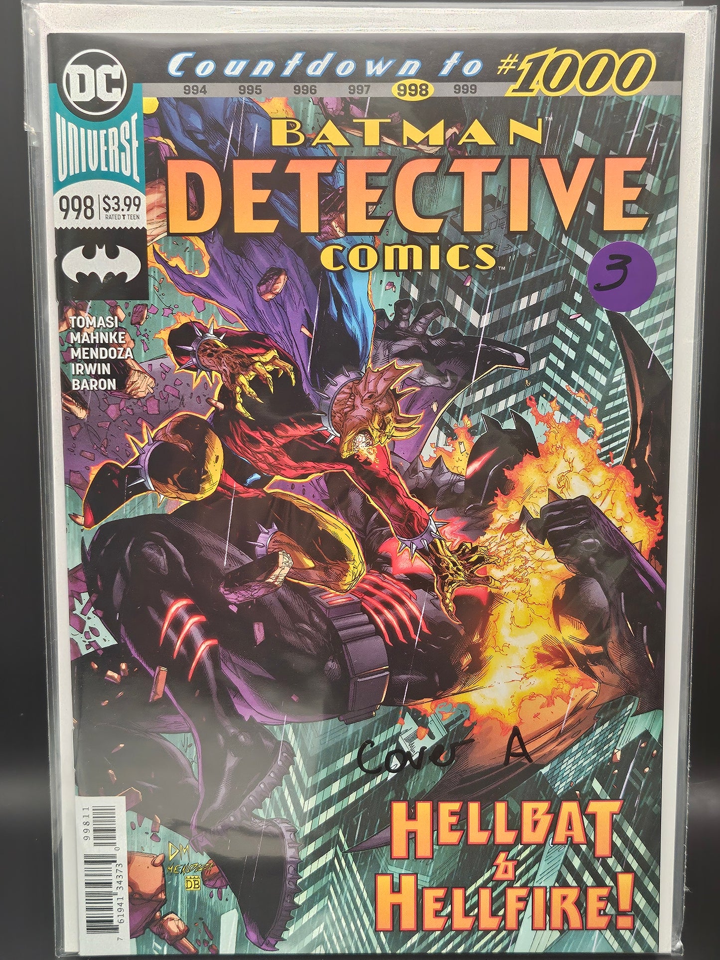 #998 Cover A - Detective Comics (2016 3rd Series)