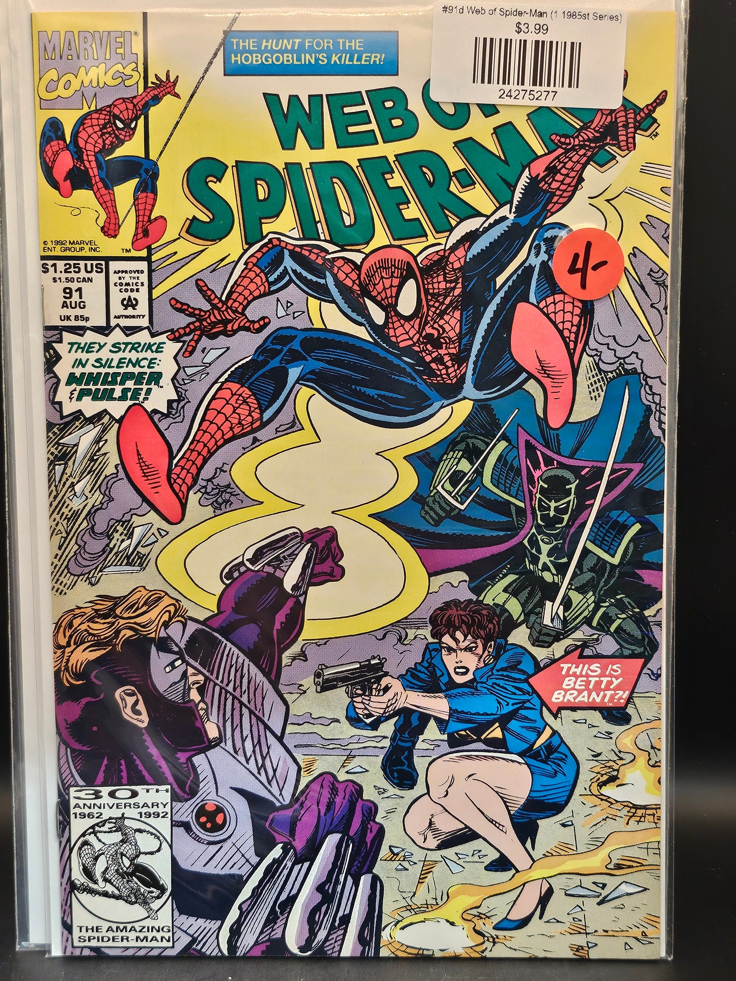 #91d Web of Spider-Man (1985 1st Series)