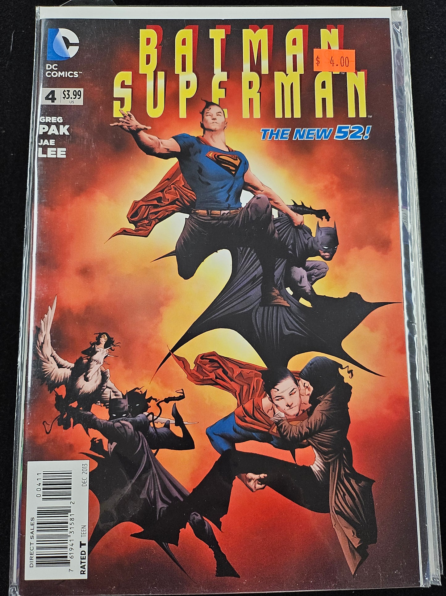 Batman/Superman – DC Comics – (2013–2016) – Volume 1 – #4 - Cover A