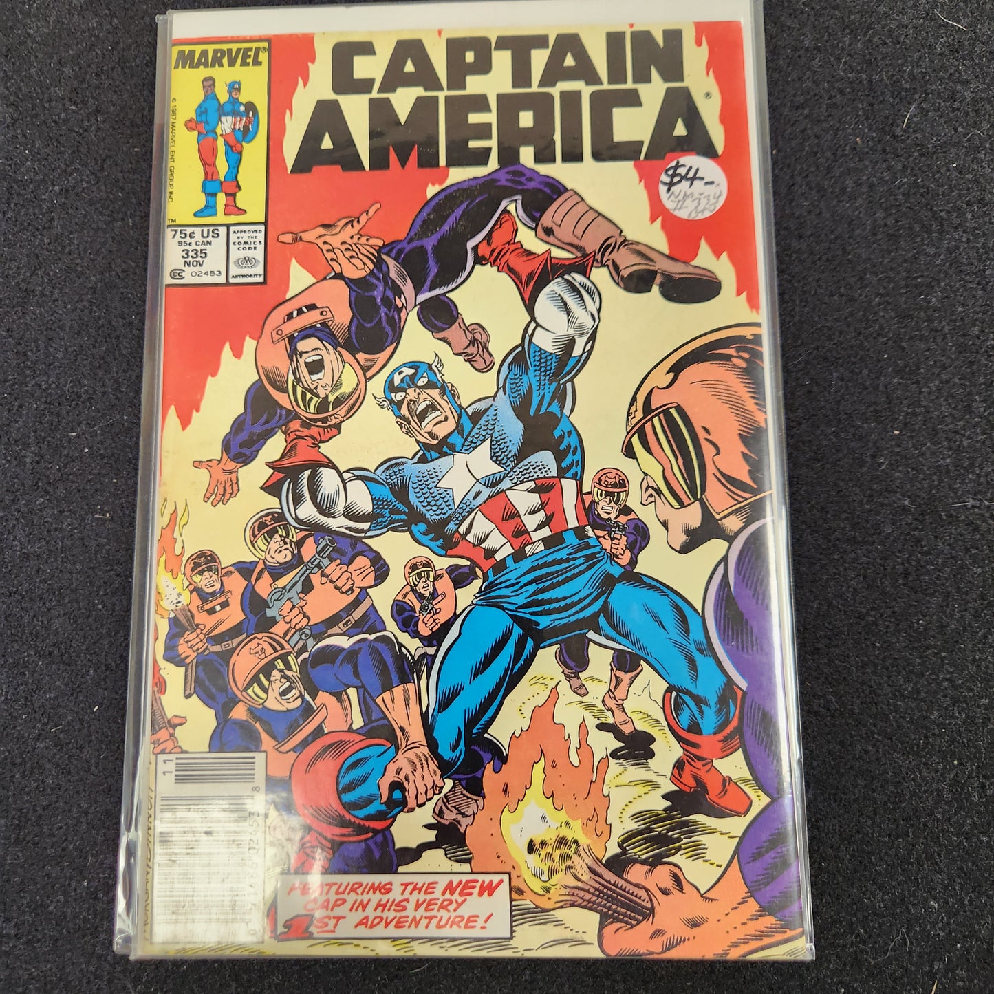 Captain America – Marvel – 1968–1996 – Volume 1 – Ongoing Series – #335