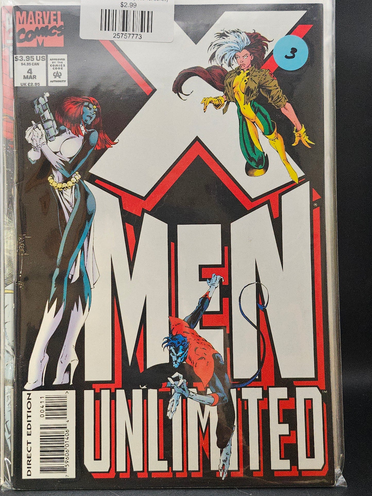 #4d X-Men Unlimited (1993 1st Series)