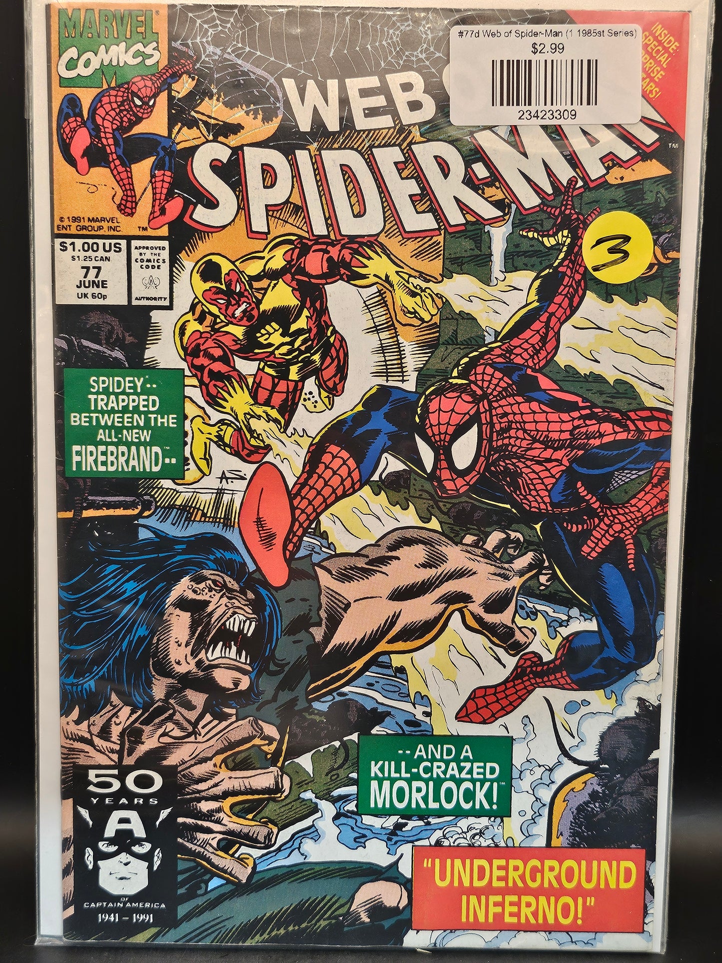 #77d Web of Spider-Man (1985 1st Series)