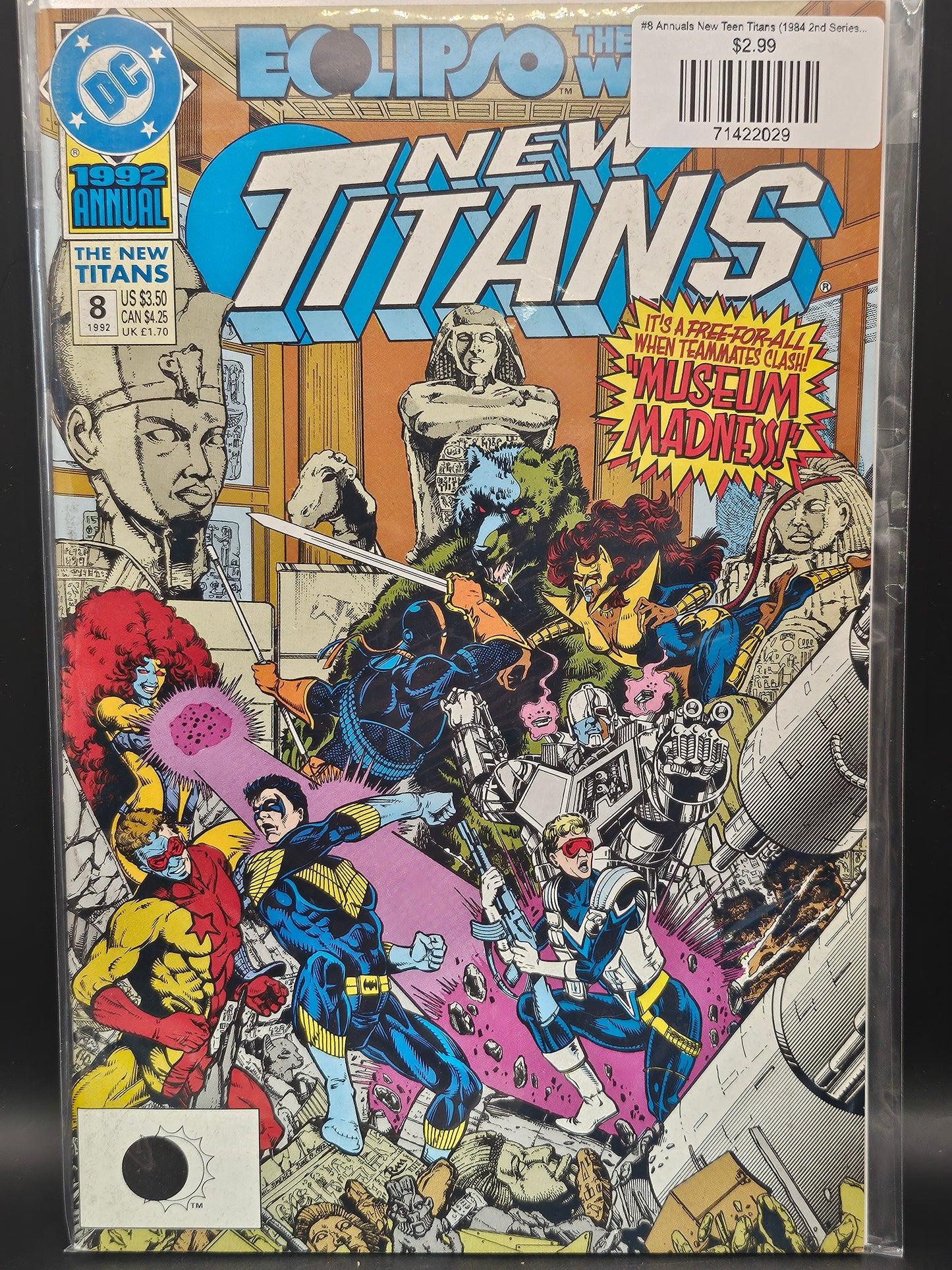 #8 Annuals New Teen Titans (1984 2nd Series) New Titans
