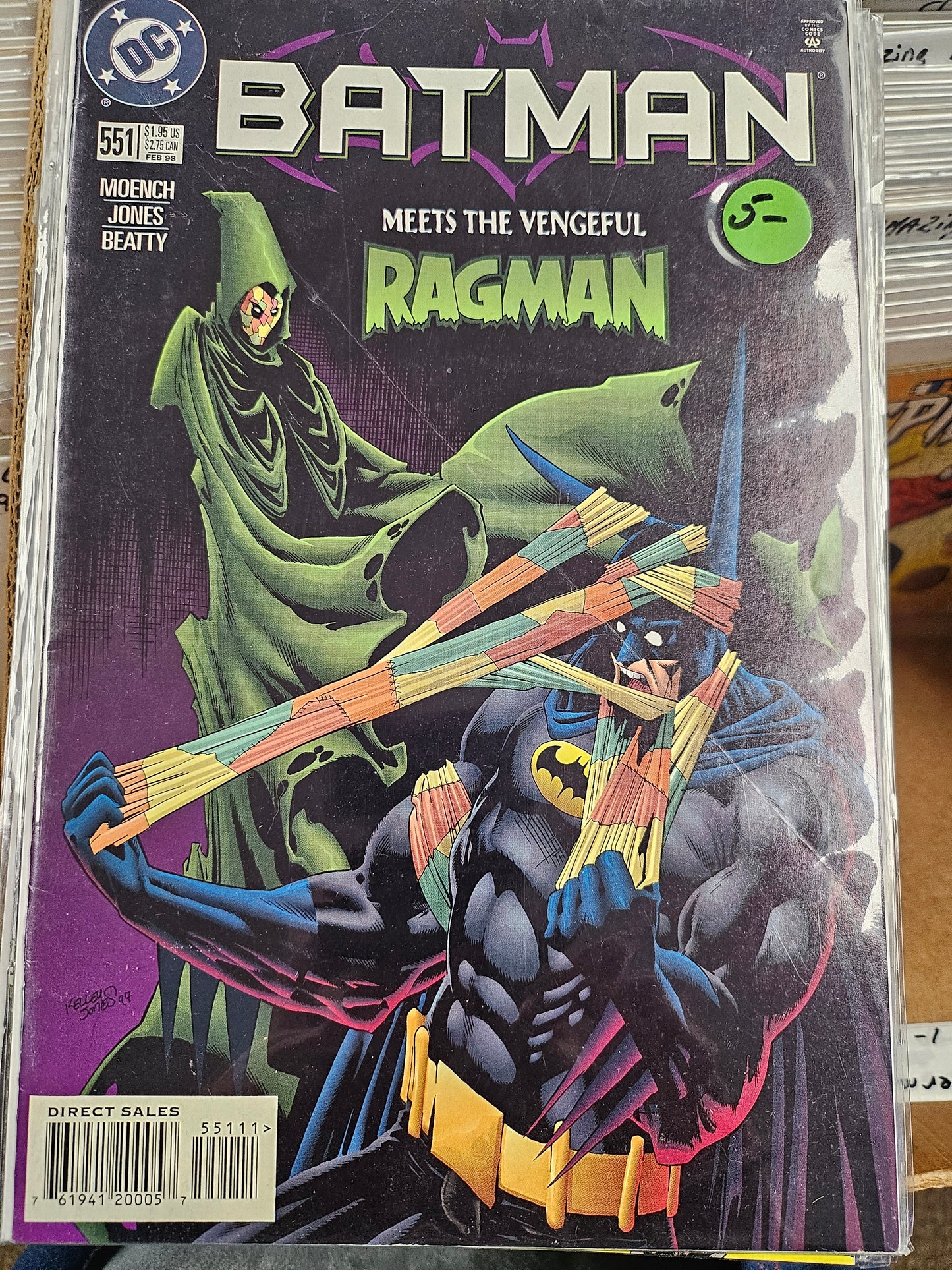 Batman – DC Comics – (1940–2011) – Volume 1 – #551