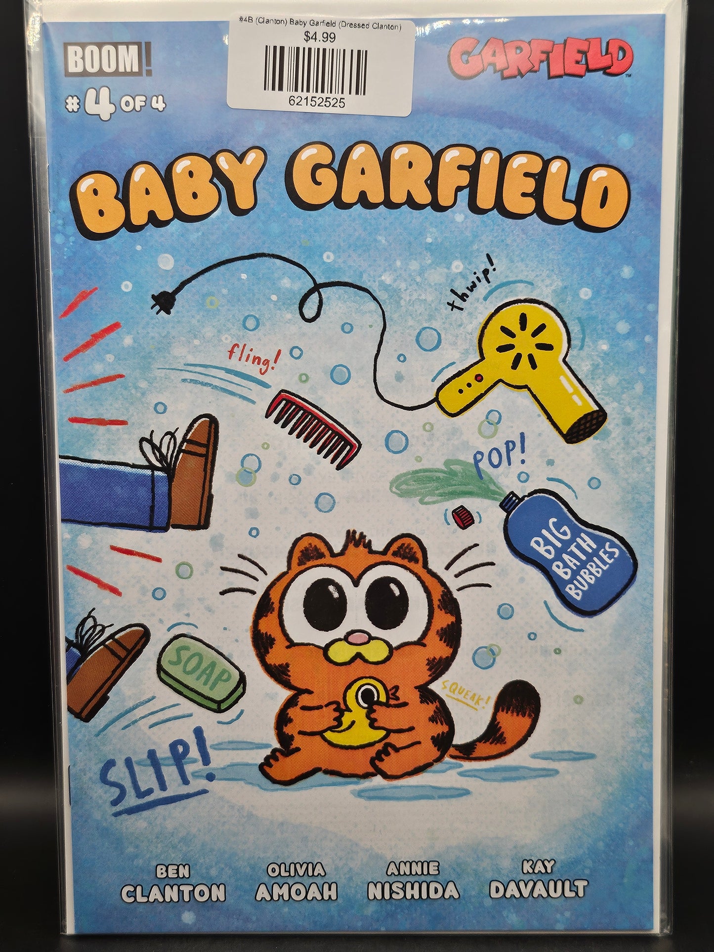 #4B (Clanton) Baby Garfield (Dressed Clanton)