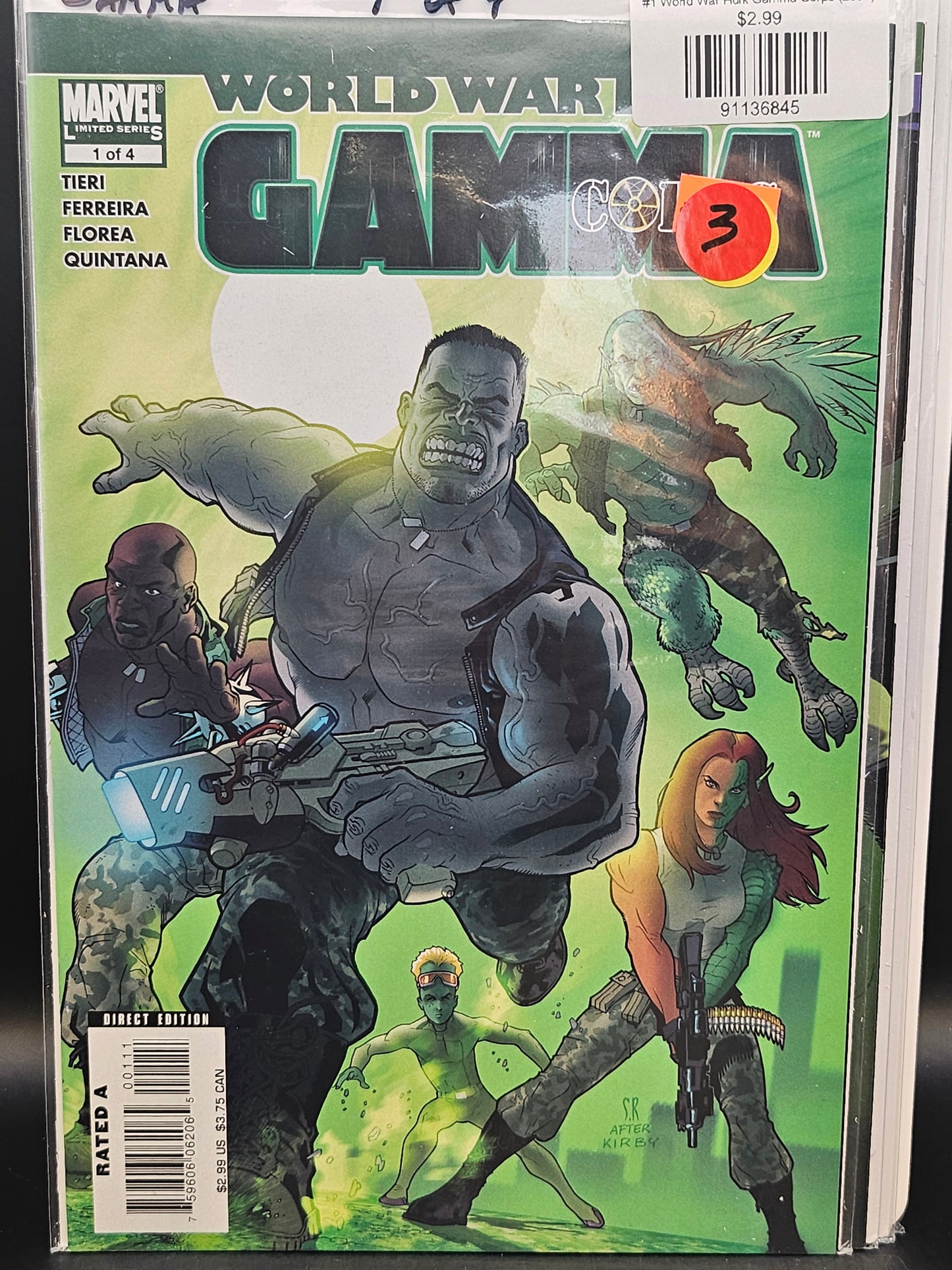 #1 World War Hulk Gamma Corps (2007)