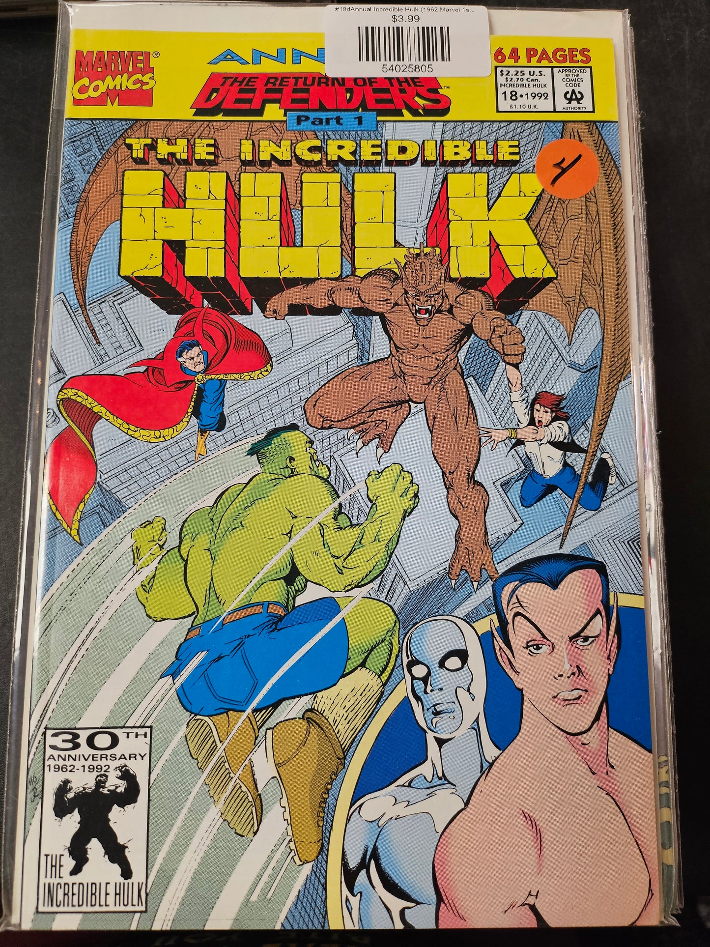#18dAnnual Incredible Hulk (1962 Marvel 1st Series)
