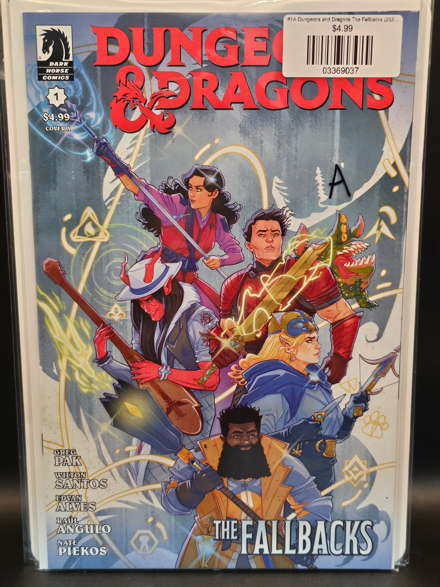 #1A Dungeons and Dragons The Fallbacks (2025 Dark Horse)