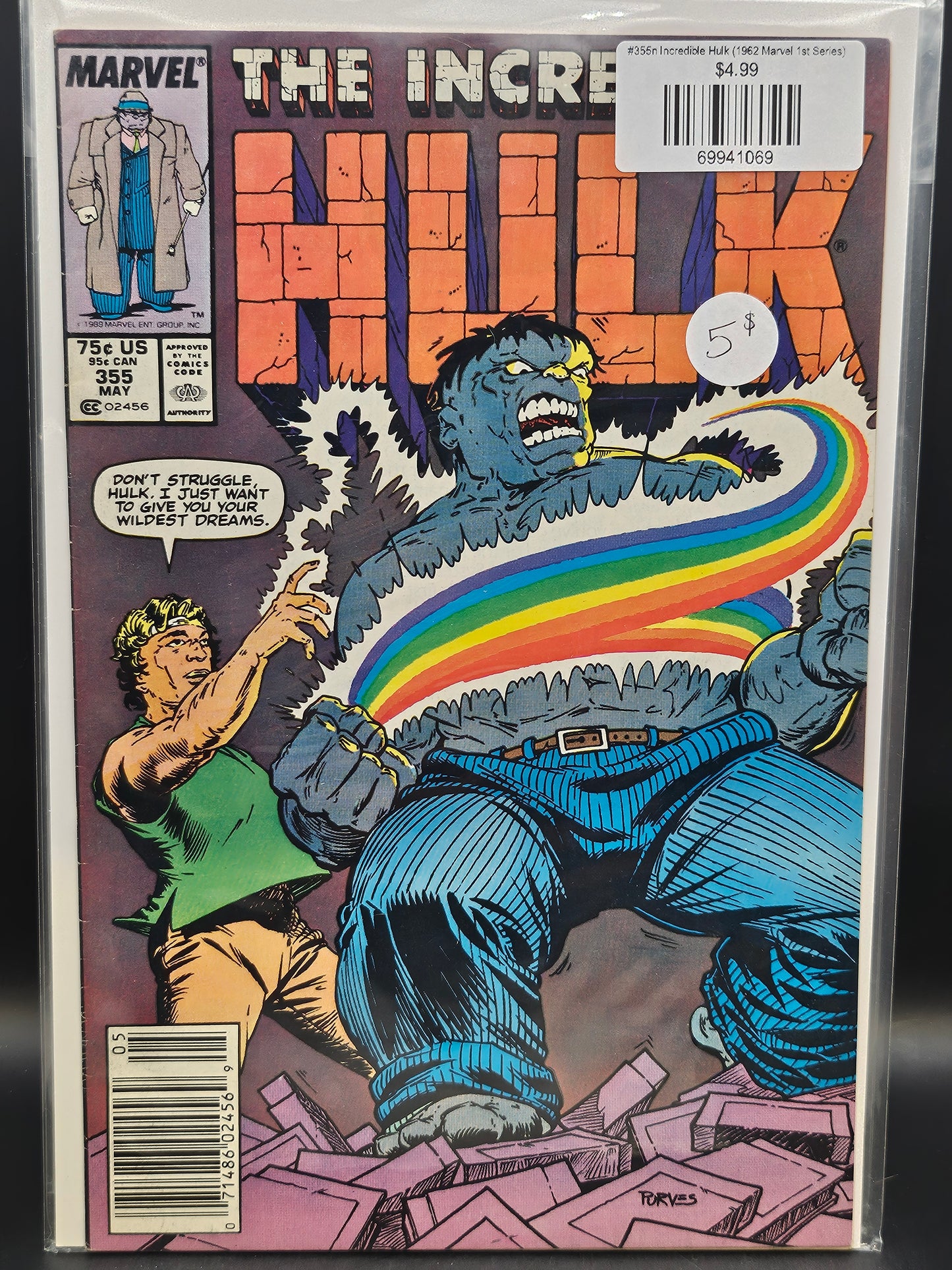 #355n Incredible Hulk (1962 Marvel 1st Series)