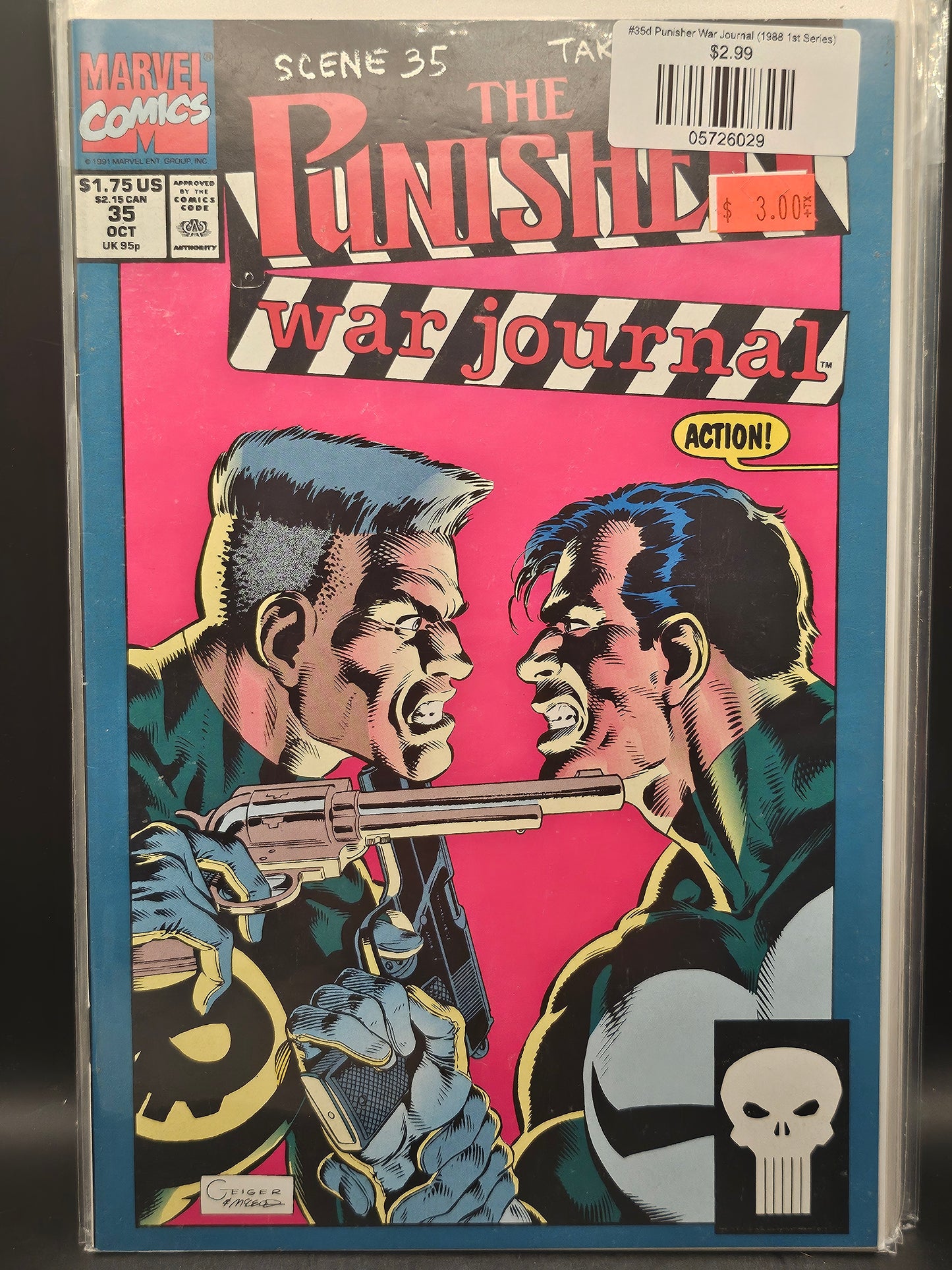 #35d Punisher War Journal (1988 1st Series)