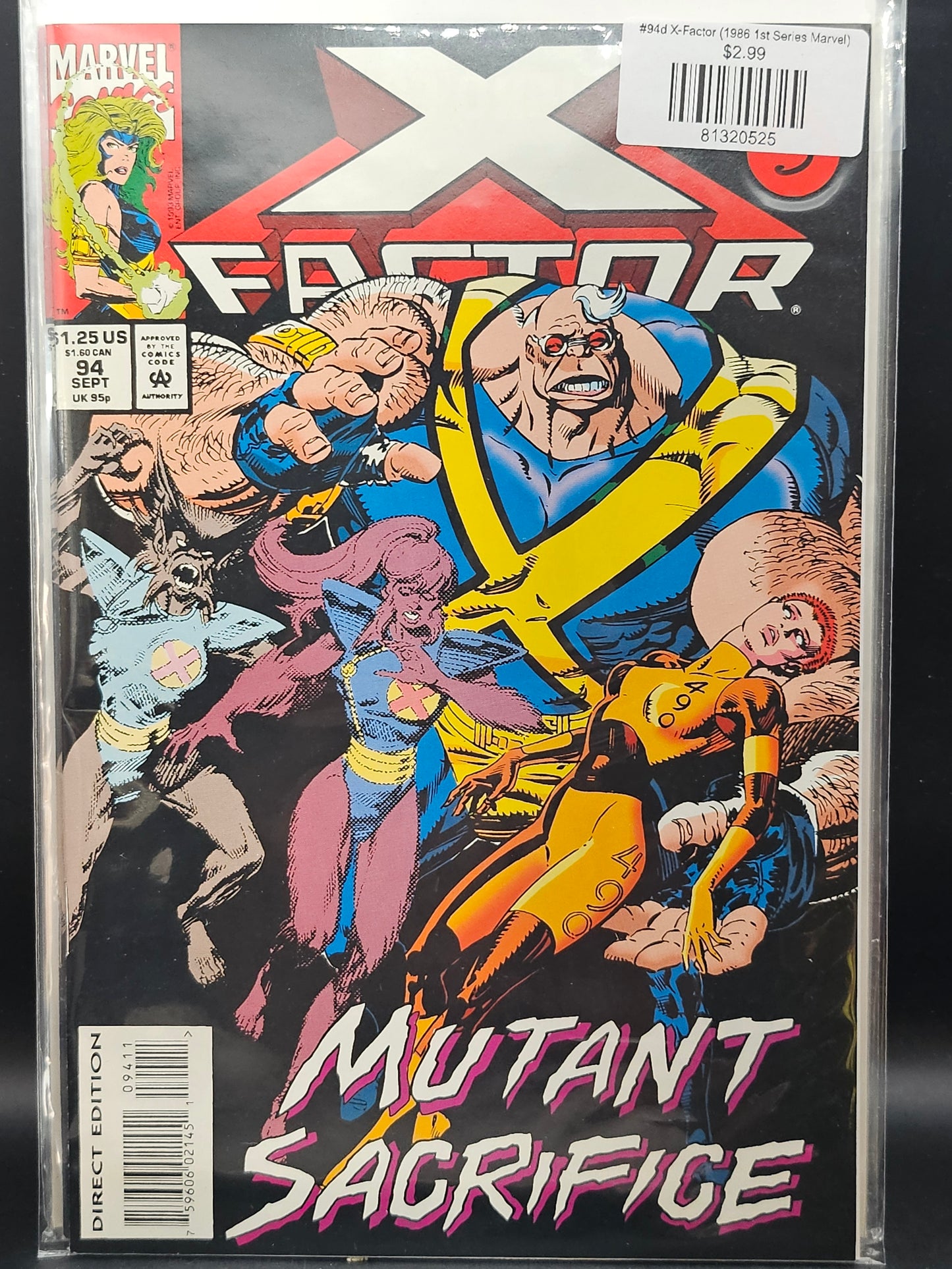 #94d X-Factor (1986 1st Series Marvel)