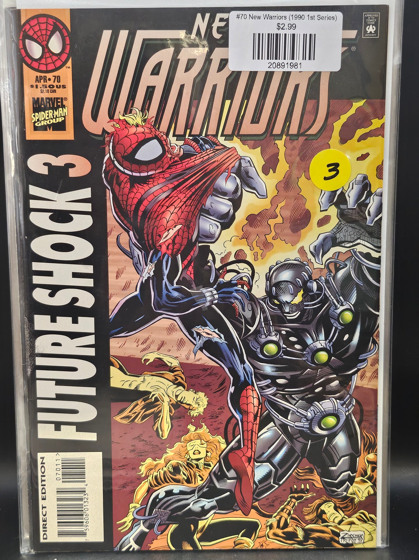 #70 New Warriors (1990 1st Series)